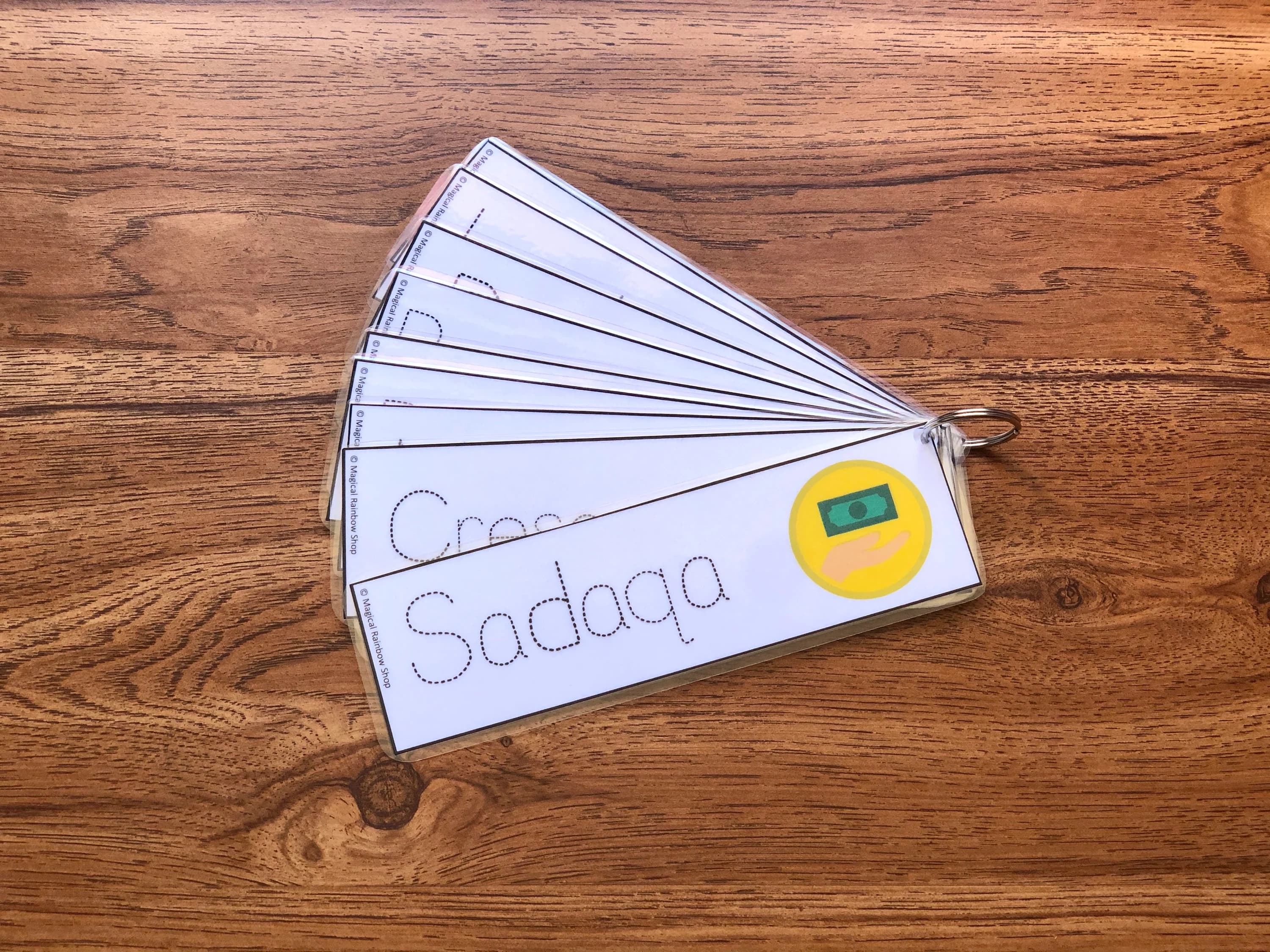English Ramadan words tracing, Ramadan Flashcards, digital download, Islamic,Ramadan decor,Ramadan education, homeschooling, kids activities - image 5