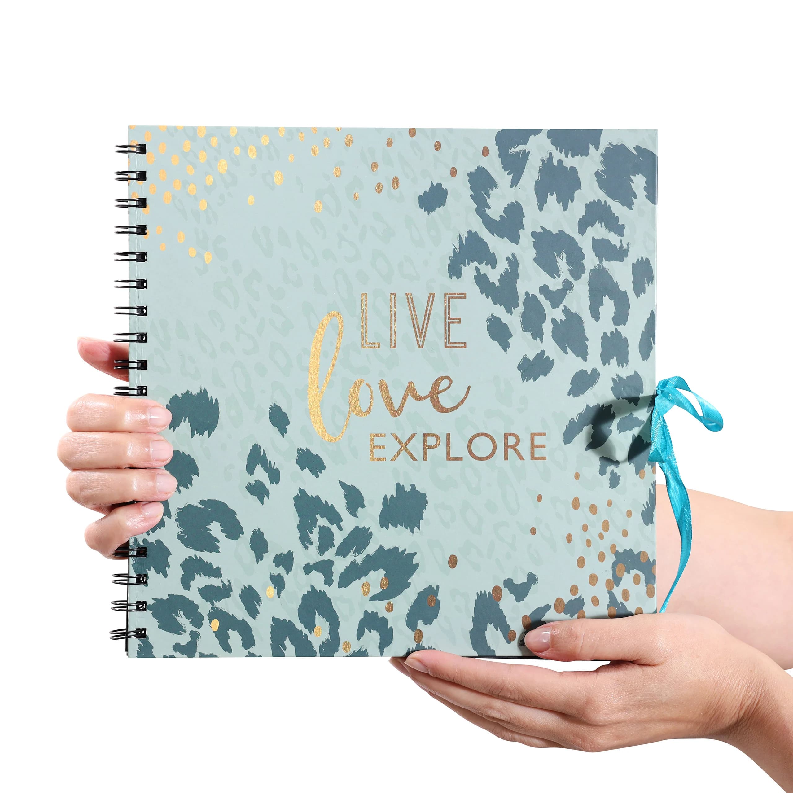 Photo Scrapbook Album: Family Memory Book with Black Paper (25x25cm) - image 5