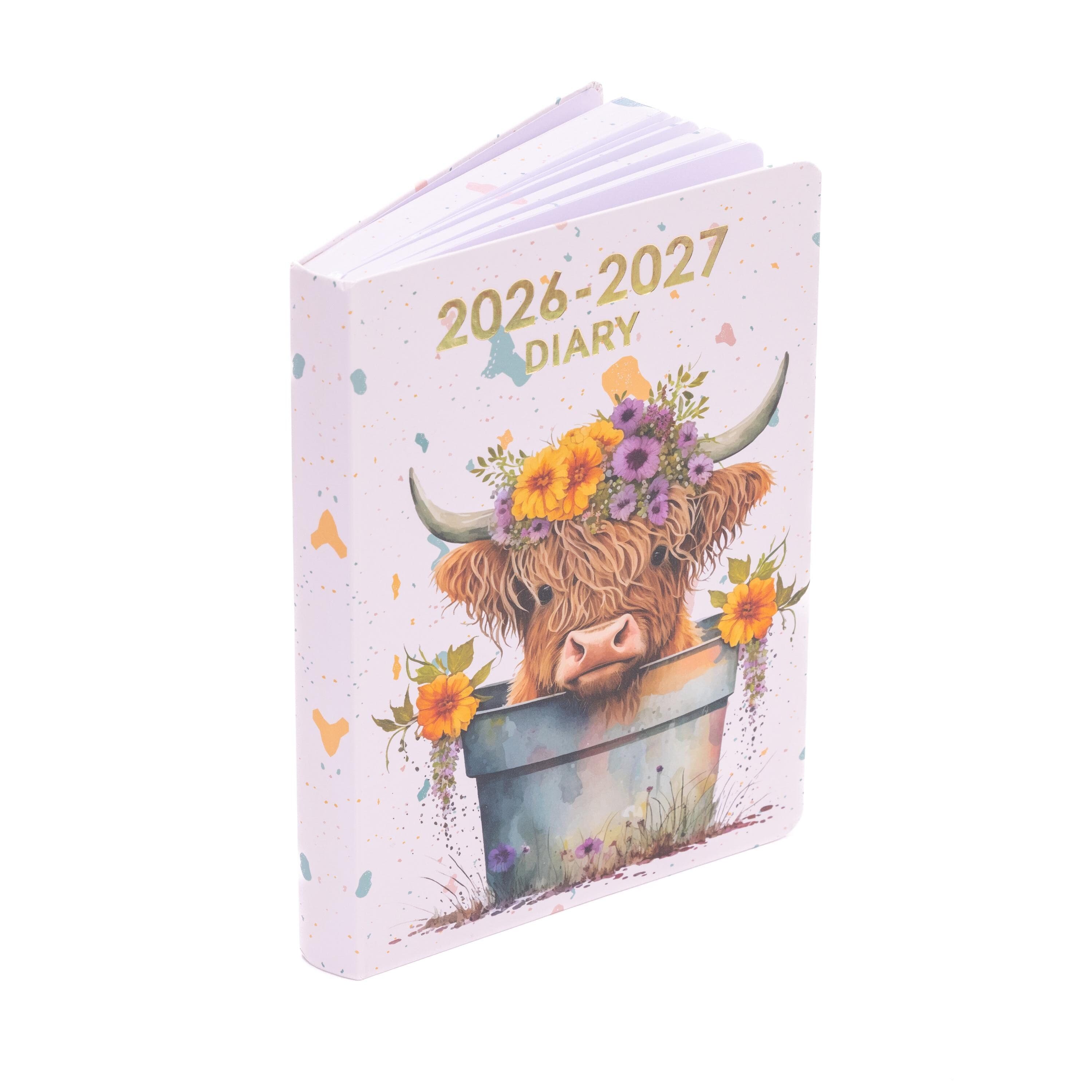 2026 -2027 Academic Diary A5 Day to Page Full Year Planner Desk Hardback - image 5
