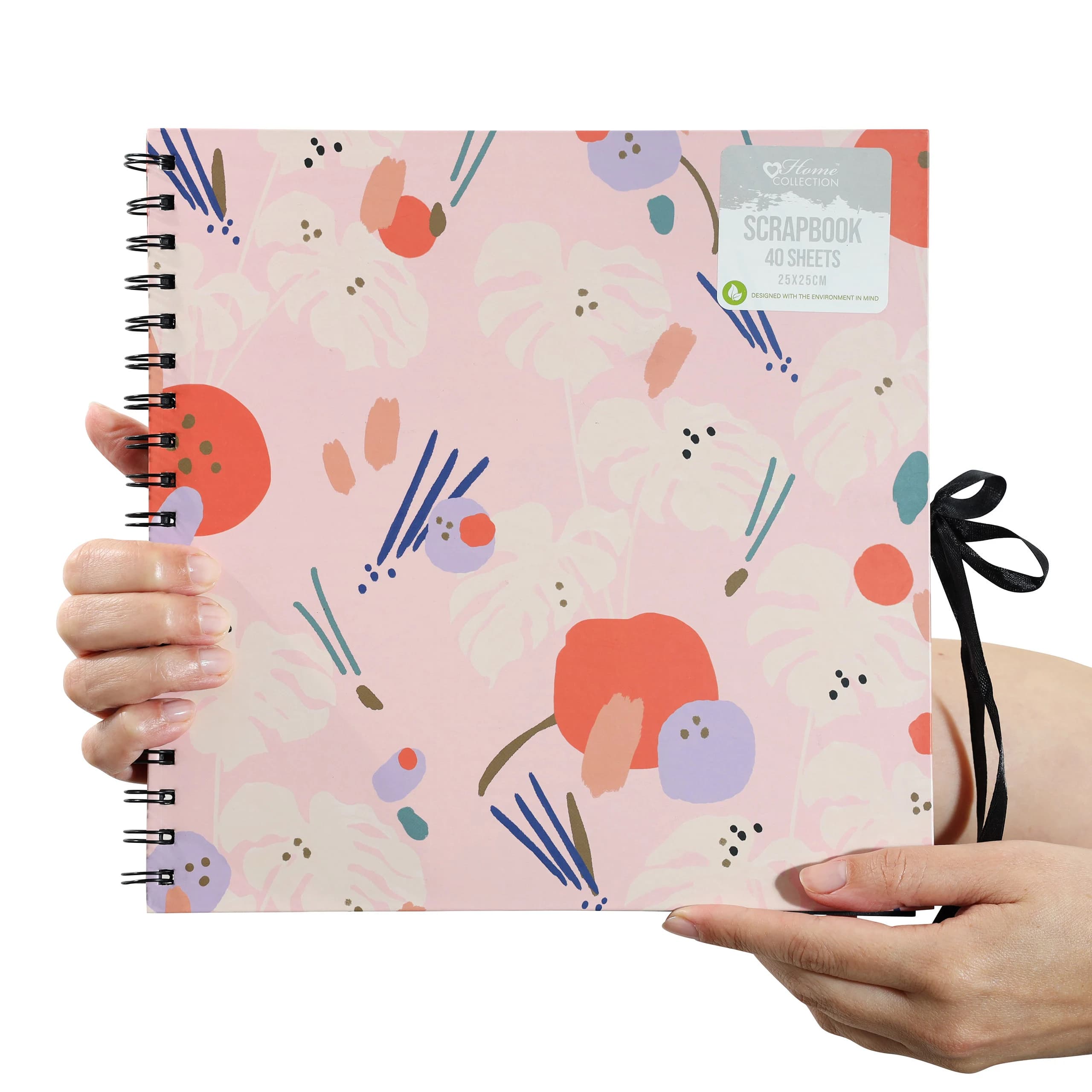 Photo Scrapbook Album: Family Memory Book with Black Paper (25x25cm) - image 3