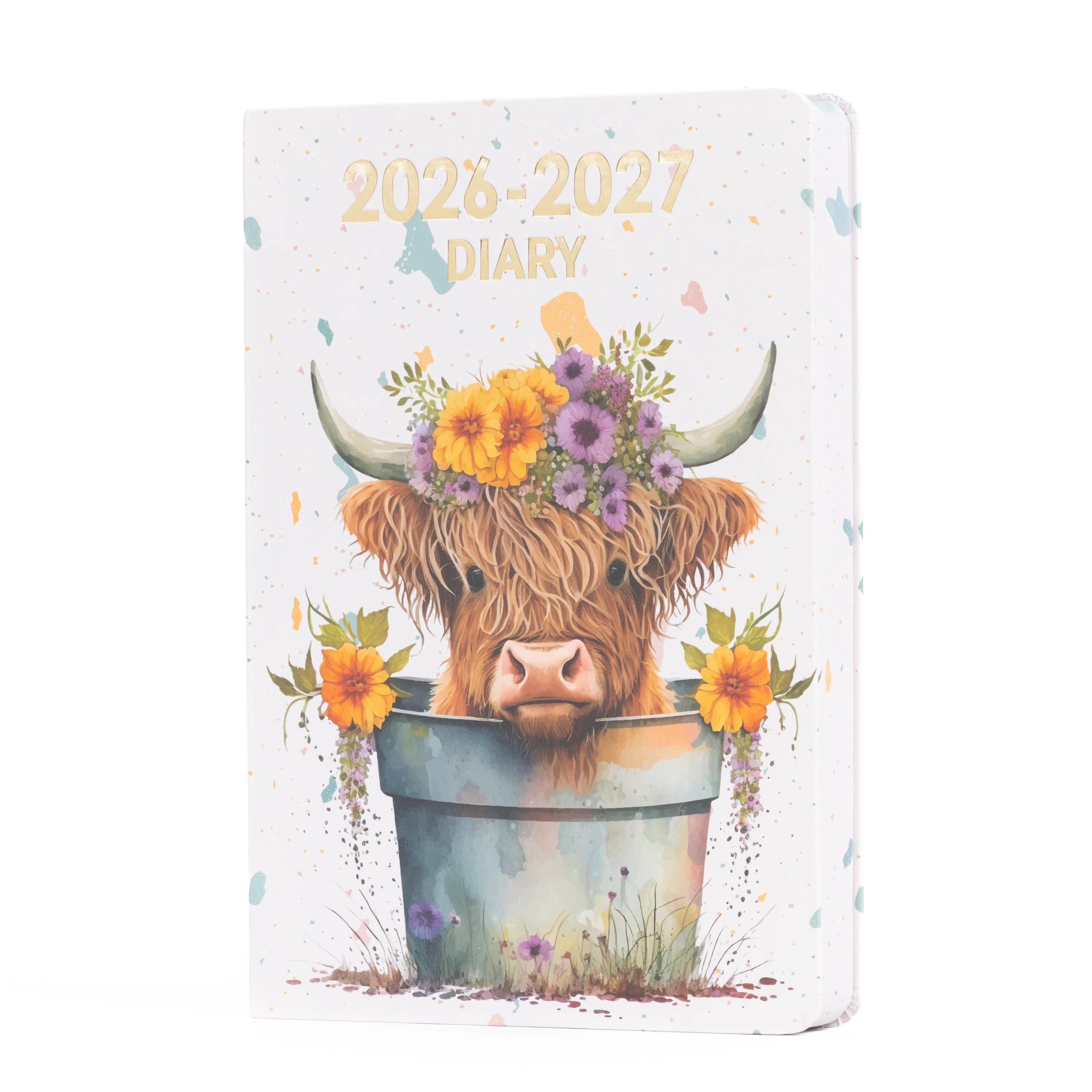 2026 -2027 Academic Diary A5 Day to Page Full Year Planner Desk Hardback - image 4