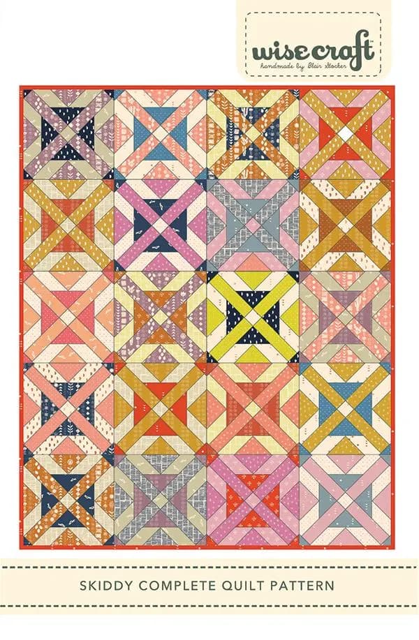 Skiddy Complete Quilt Pattern by Wise Craft Handmade - Fat Quarter Friendly - Makes 6 Sizes - Pattern ONLY - WC115 - image 2