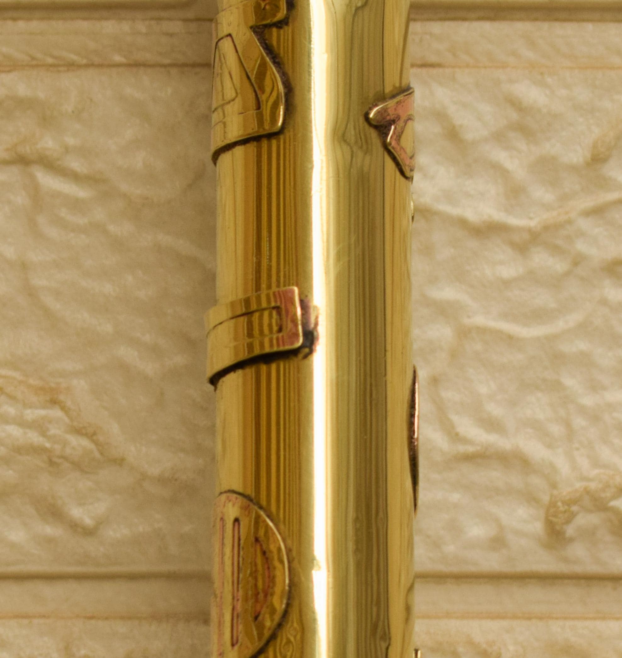 Personalized Egyptian Hieroglyphic Walking Cane | Eye of Horus Brass Cane, Gift for Dad - image 5