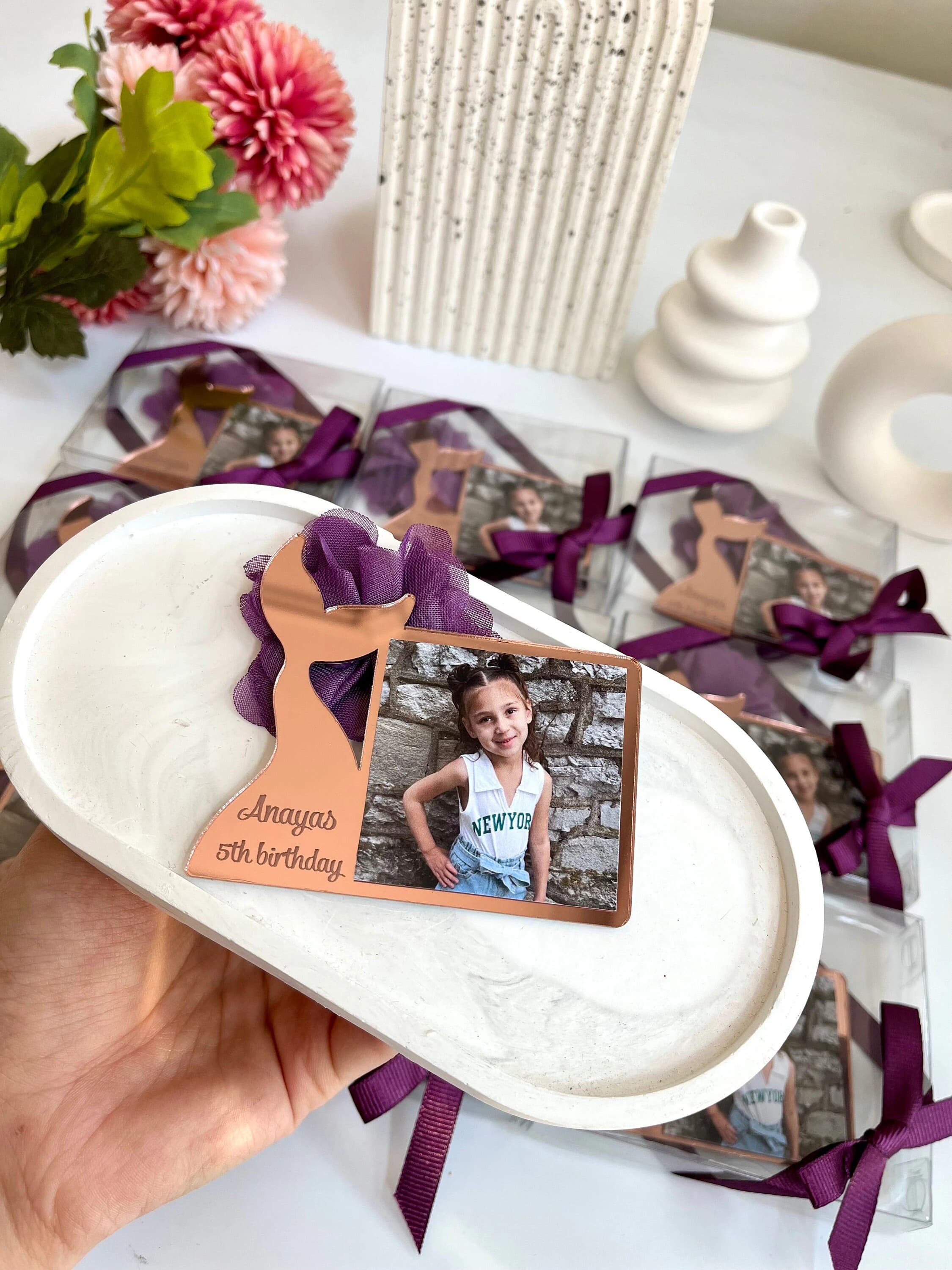 Mermaid Birthday Party Favor, Mermaid Photo Frame, Mermaid Birthday Theme Party, Kids Party Favor, Under The Sea Party, Little Mermaid Party