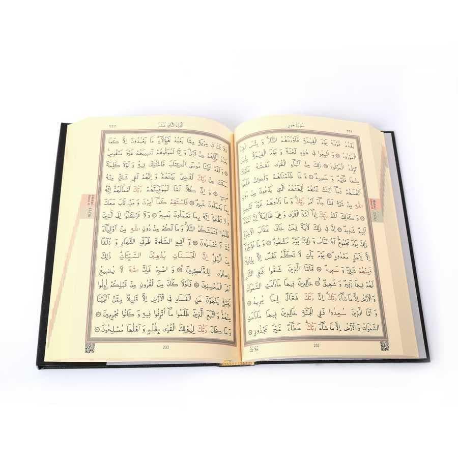 Koran mit Kaaba Motiv in schwarz, Islamisches Geschenk, Islamische Dekoration, Islamische Bücher, Kurani Kerim orta boy, kabe motifli kuran - image 5