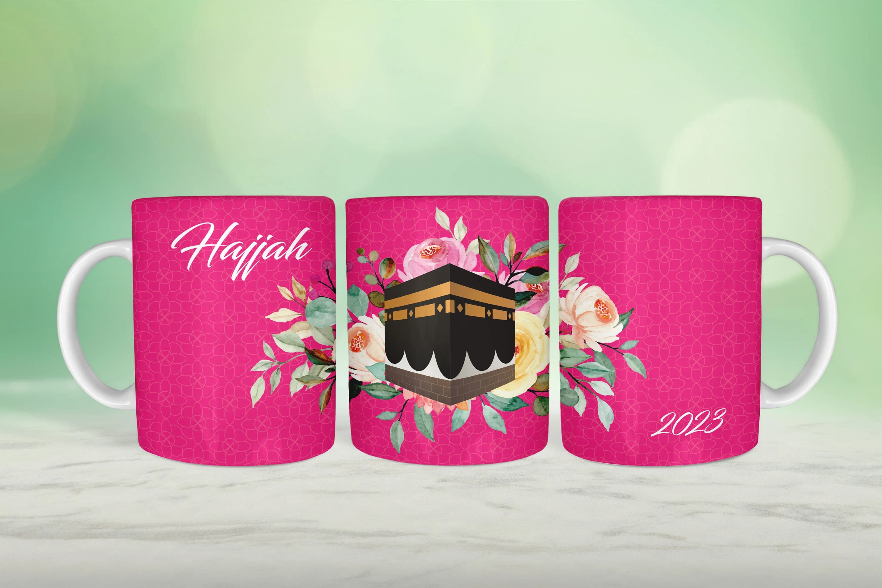 Hajj mug sublimation, 11oz Mug Hajj Template, Hajj Mubarak sublimation PNG, Hajji mug png, Hajjah mug png, 11 oz Full Wrap mug sublimation,
