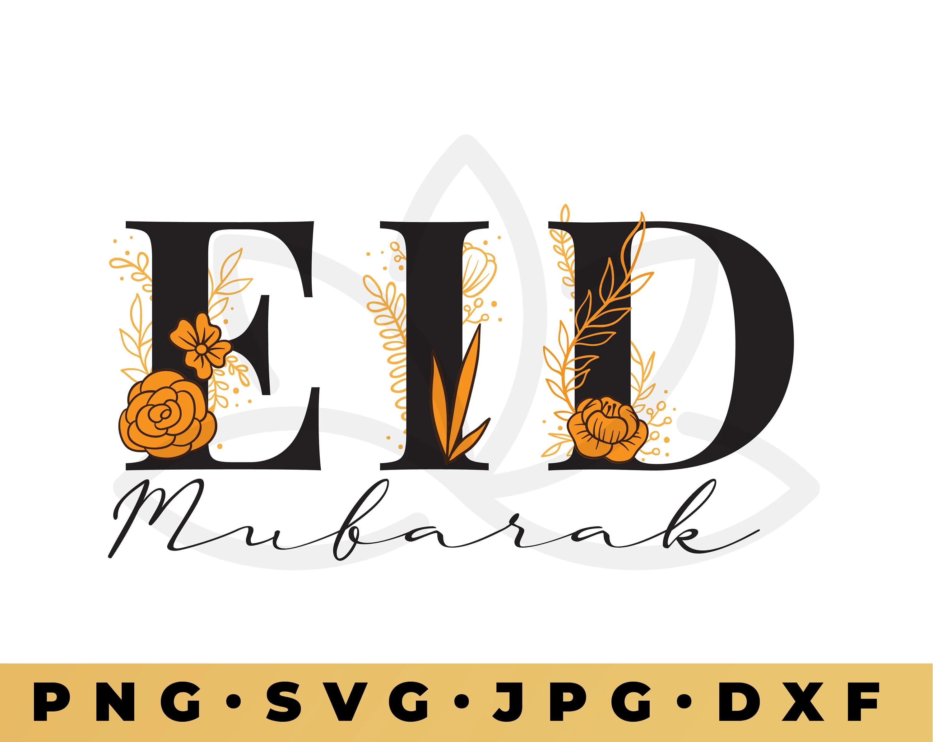 Eid Mubarak SVG, Ramadan Eid Islamic, Eid Mubarak Svg, Eid Mubarak Floral Svg, Ramadam Mubarak SVG, Islamic Cut files, Eid Mubarak Cut files