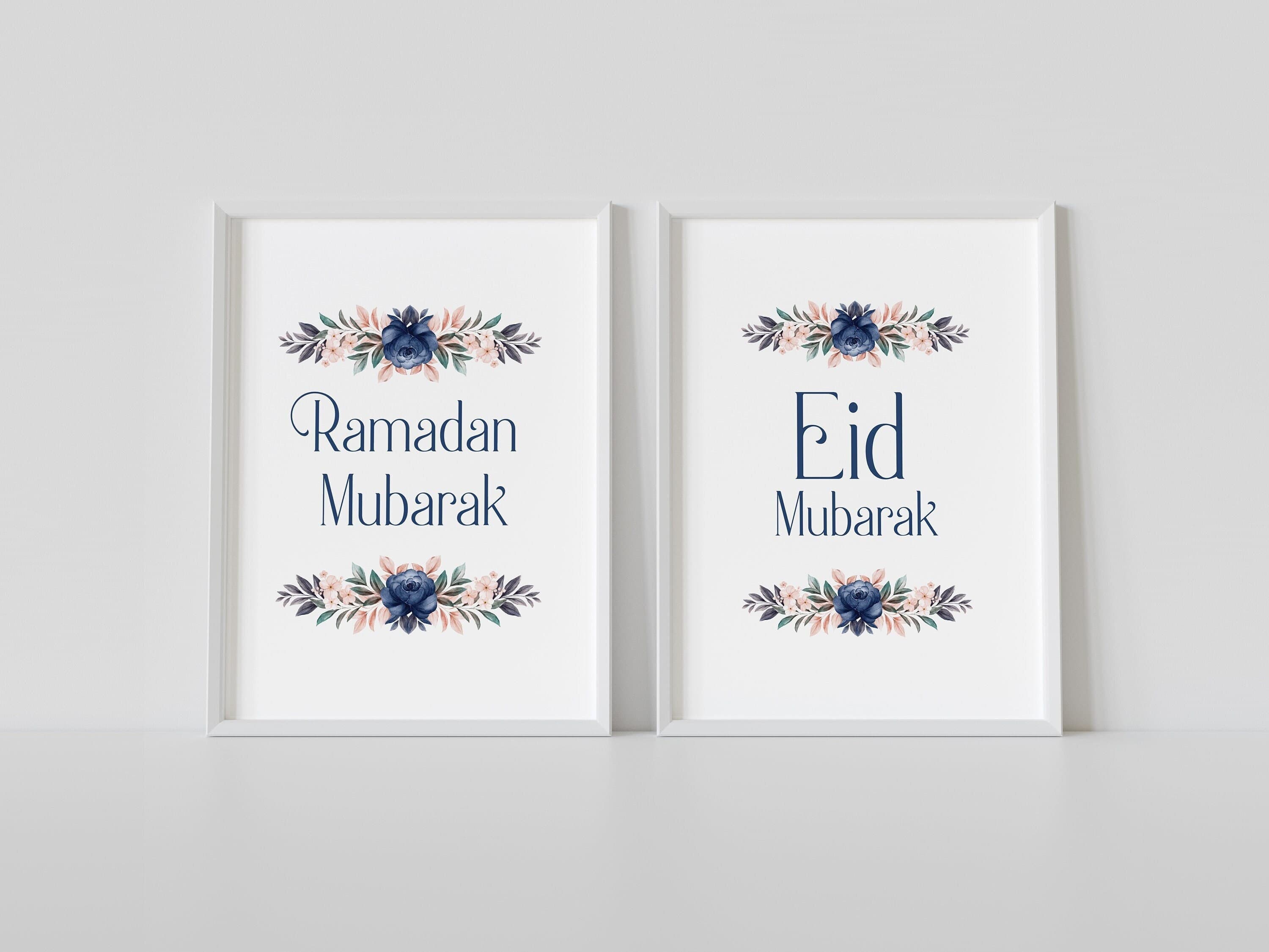 Ramadan Decoration, Ramadan Printable, Eid Decor, Ramadan Duas, Fasting Duas, Countdown to Eid, Ramadan Calendar, Salah Tracker, Eid Design