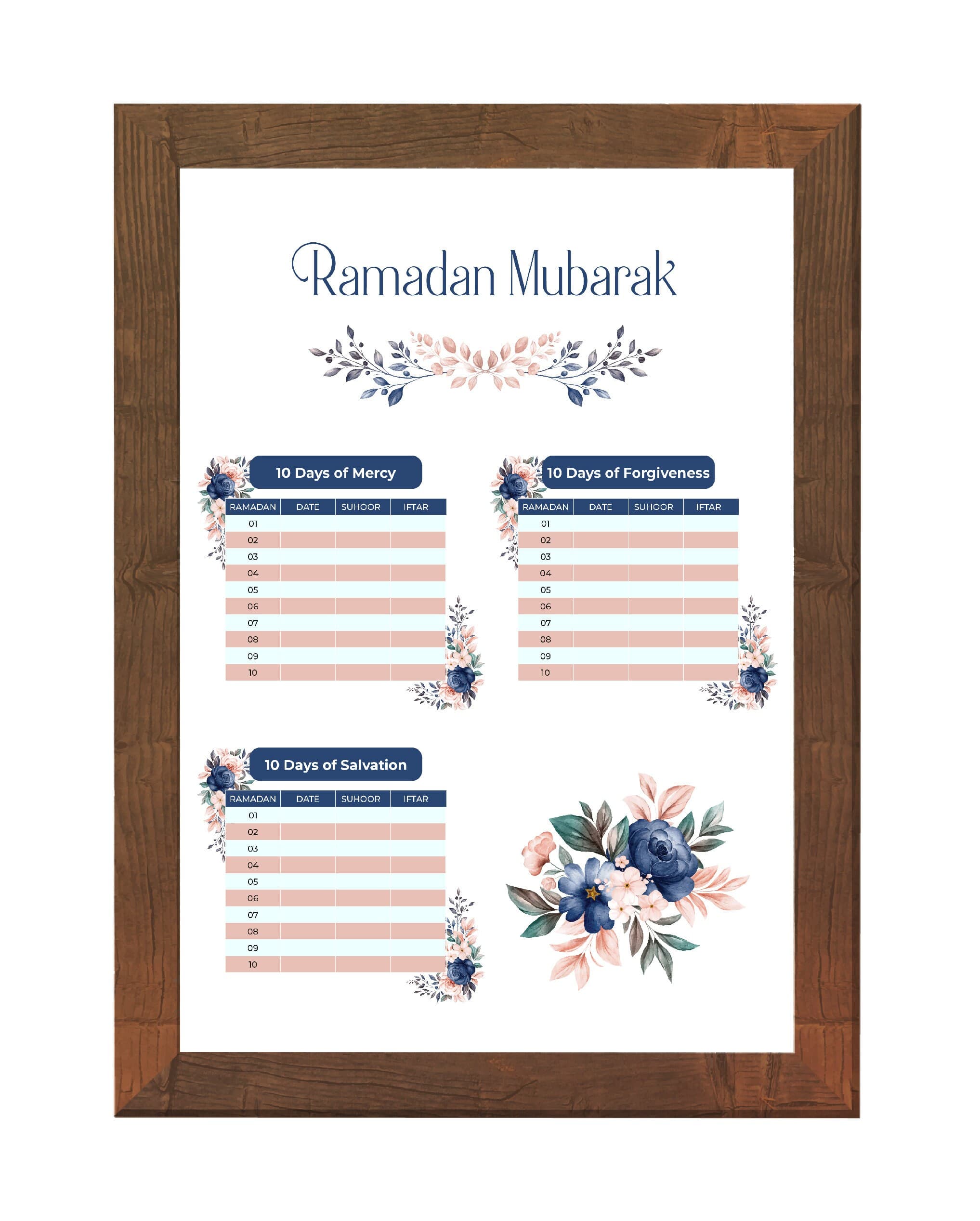 iftar time sign, Suhoor time sign, Ramadan Duas, Fasting Duas, Countdown to Eid, Ramadan Calendar, Ramadan Decoration, Ramadan Printable - image 5