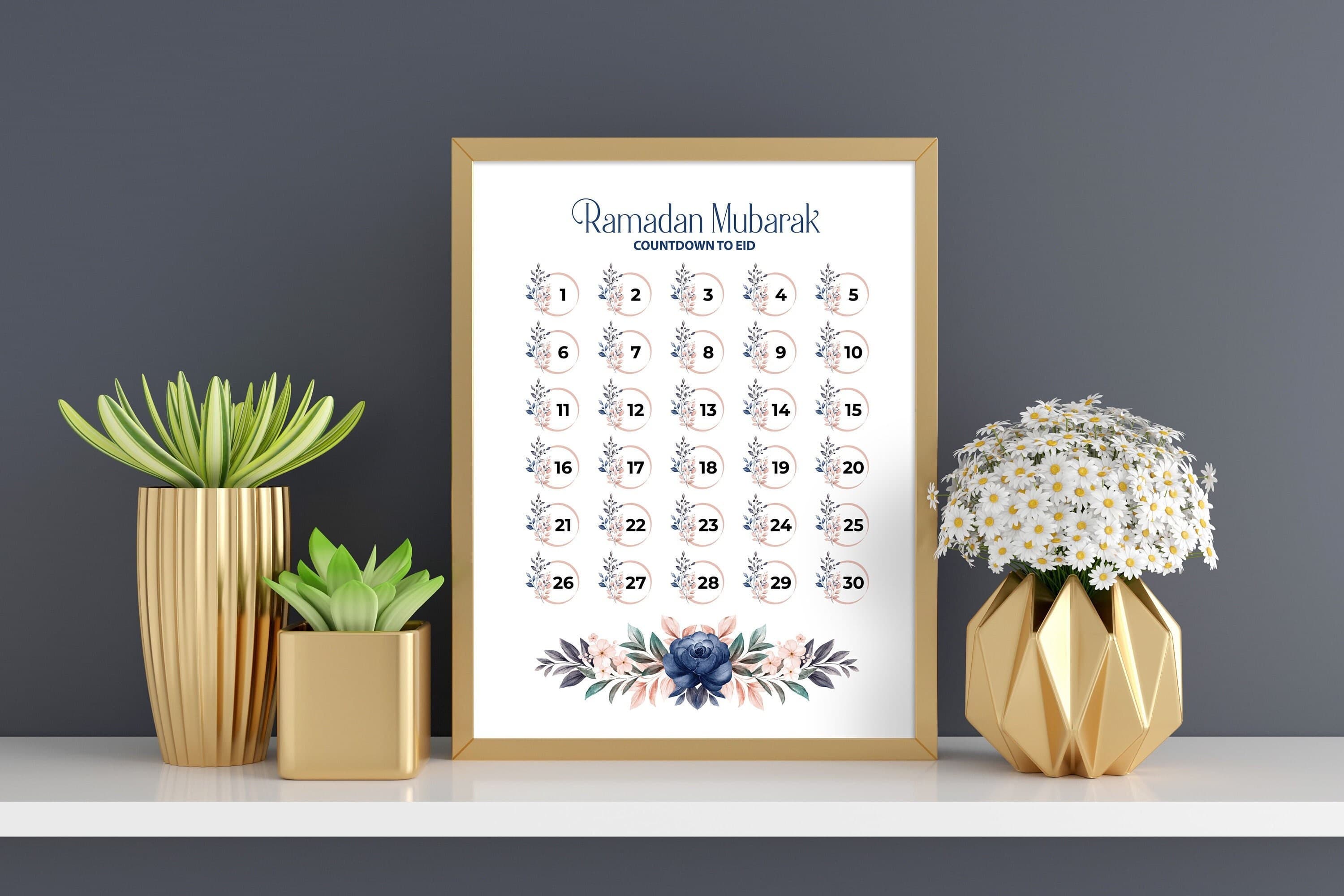 Countdown to Eid, Suhoor & Iftar Time, Ramadan Duas, Fasting Duas, Ramadan Calendar, Ramadan Decoration, Ramadan Printable, Salah Tracker