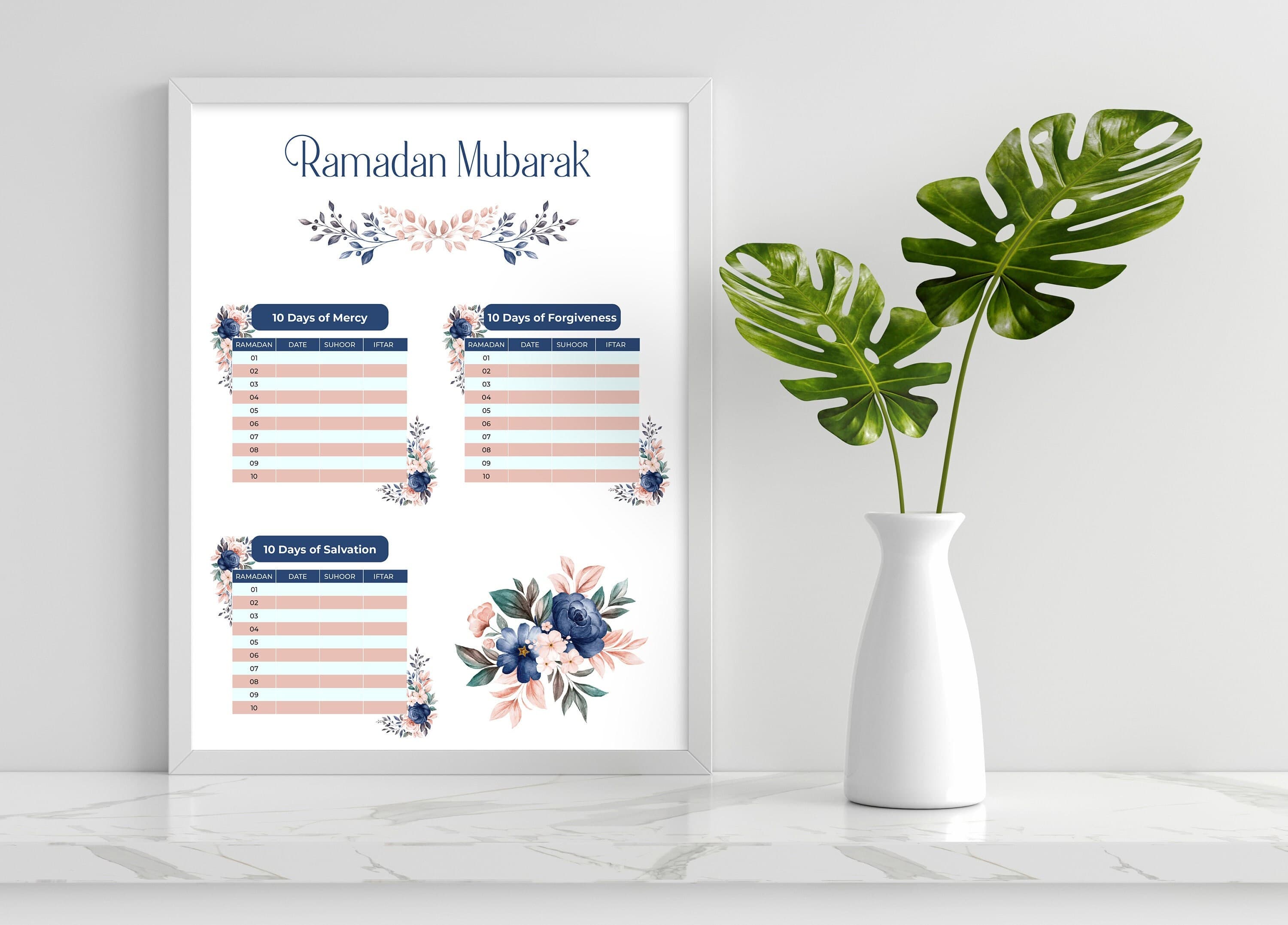 iftar time sign, Suhoor time sign, Ramadan Duas, Fasting Duas, Countdown to Eid, Ramadan Calendar, Ramadan Decoration, Ramadan Printable - image 4