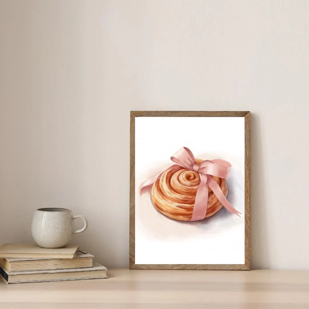 Pastry Watercolor Print Set | Kitchen Bakery Art (Digital Download) - image 3