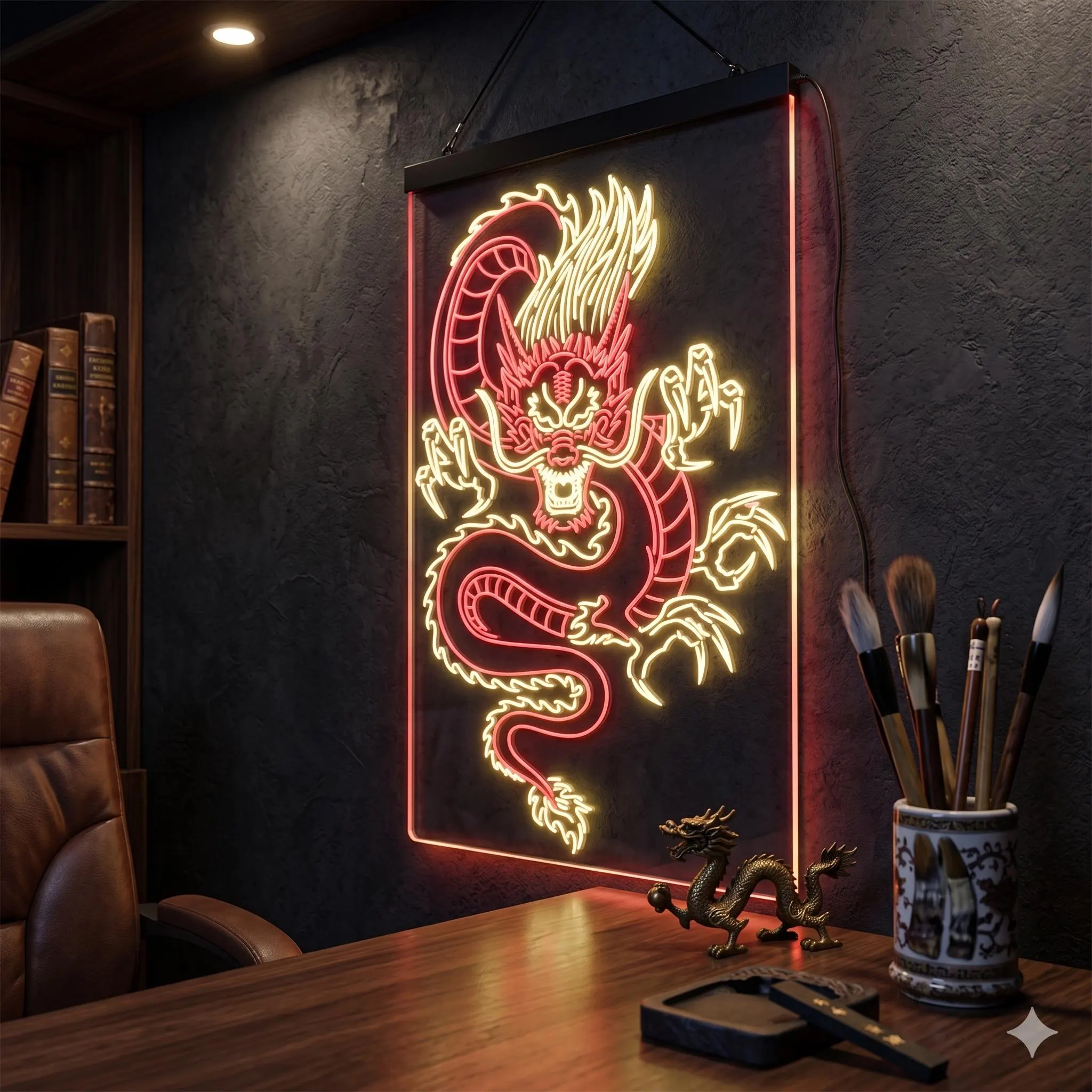 Chinese Dragon Room Display Dual Color LED Neon Sign st6-i3225 - image 4