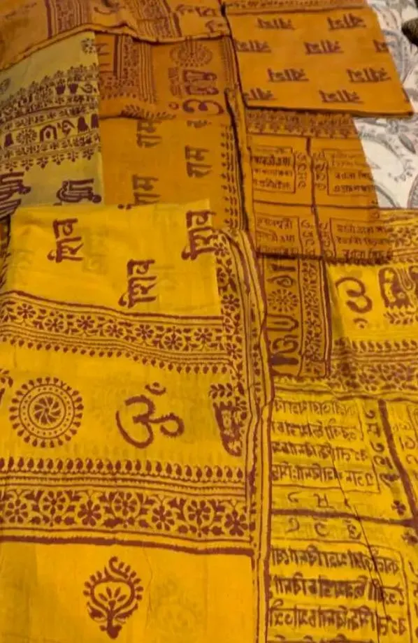 Various Vintage Prayer Shawls from India Hindi - image 3
