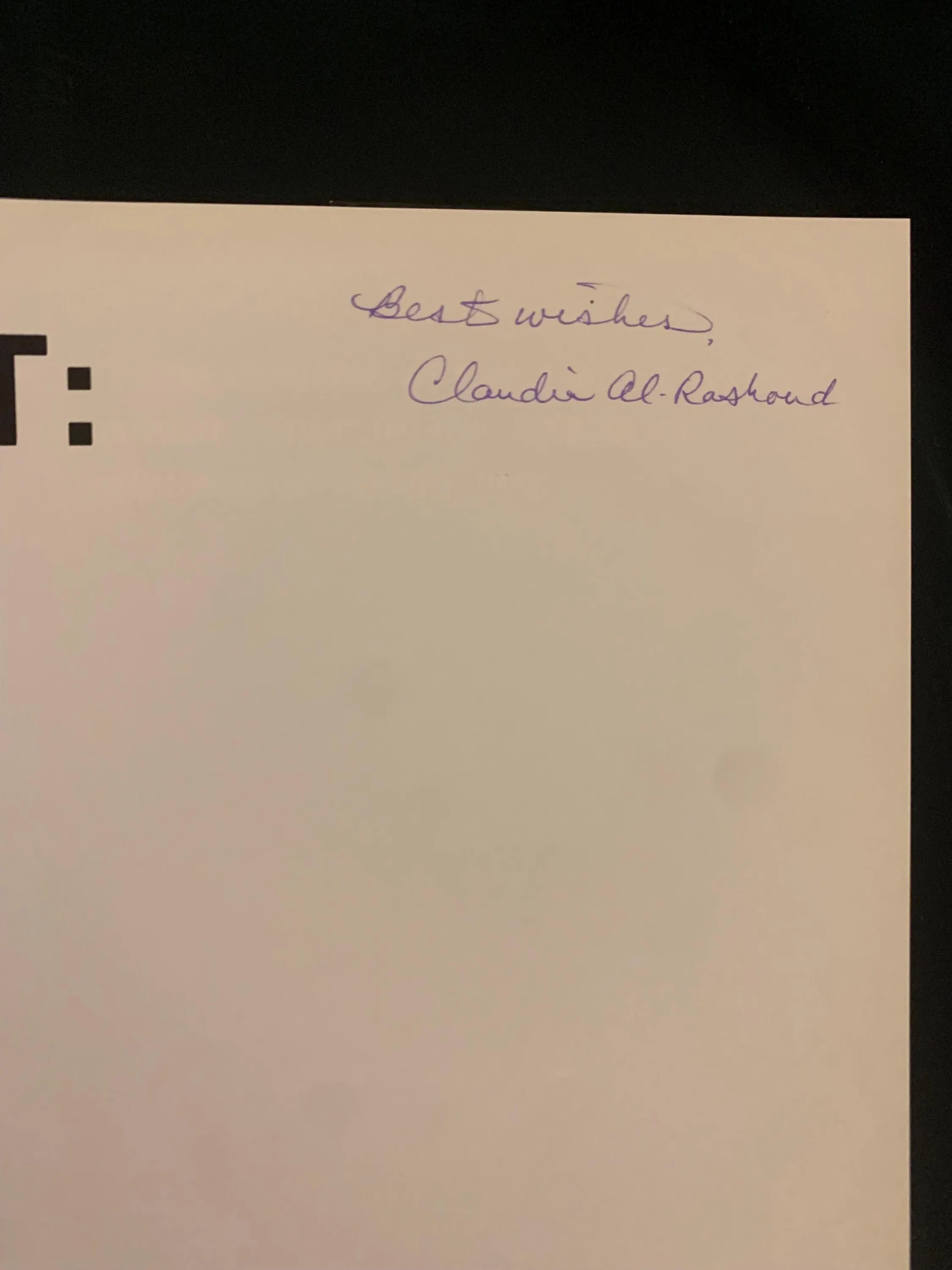 Kuwait Before and After the Storm signed Book 1992 - image 2