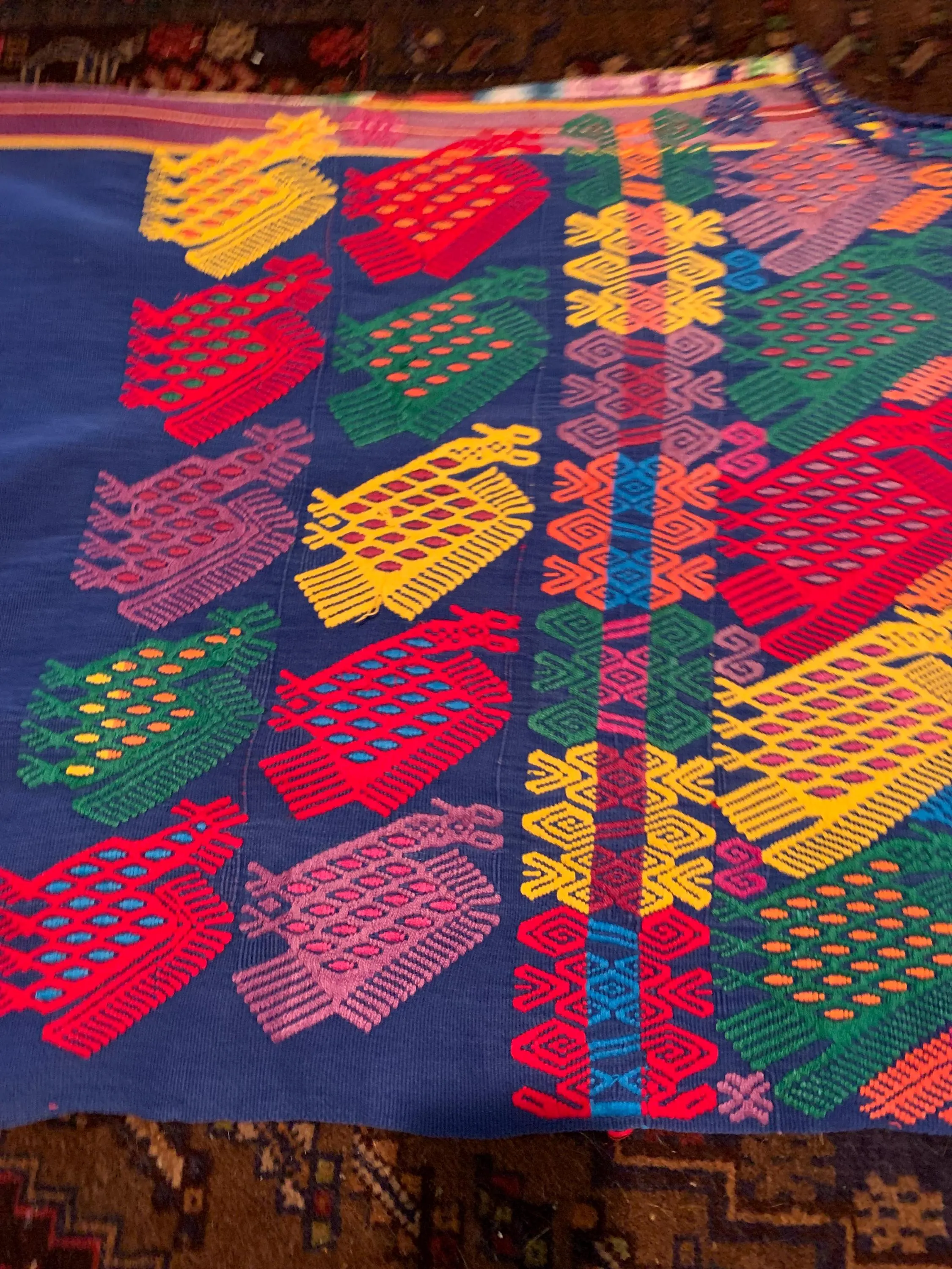 Antique/Vintage Guatemalan huipi Extra Large