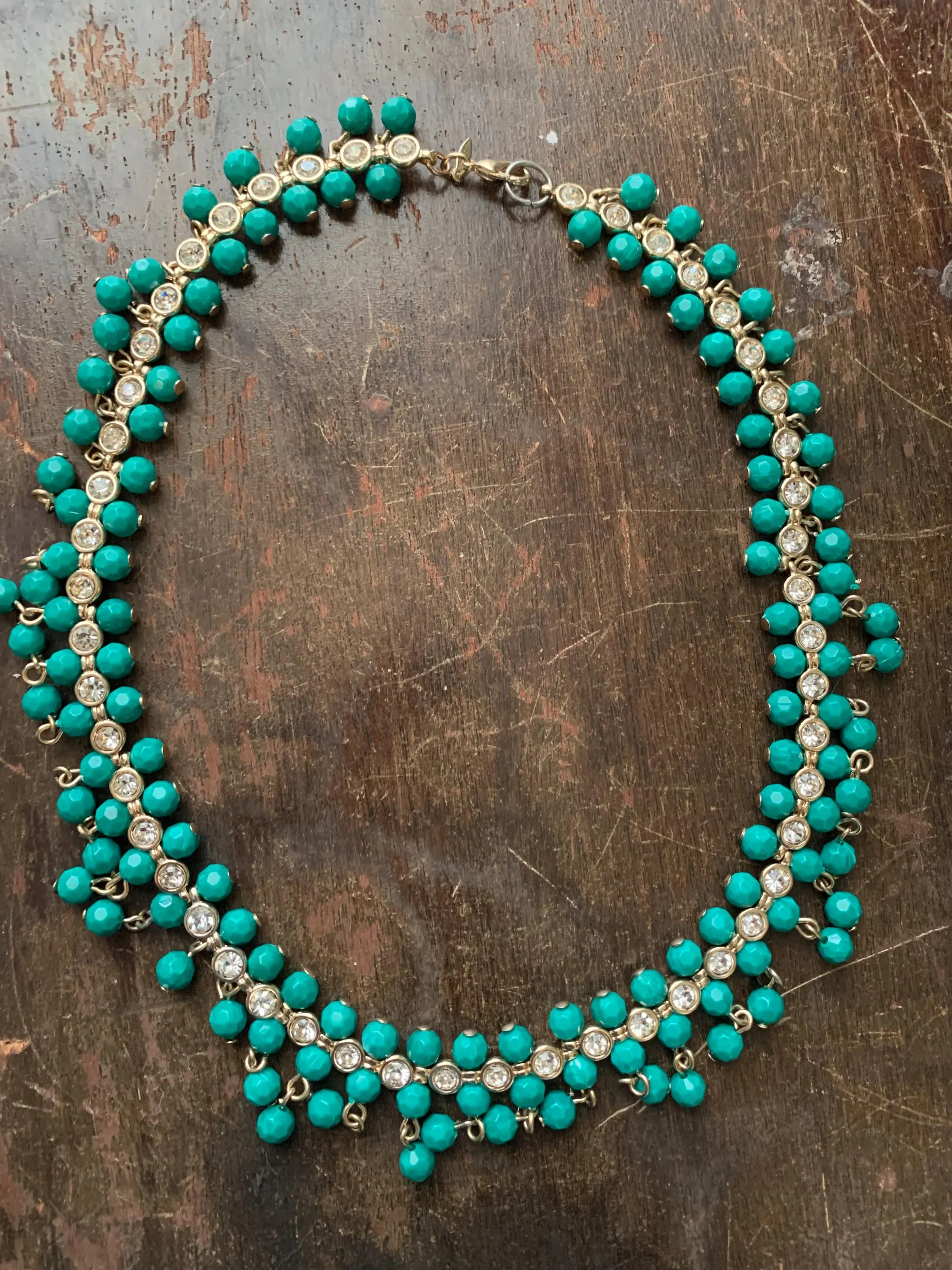 Vintage Avon Emerald Green Necklace - image 3