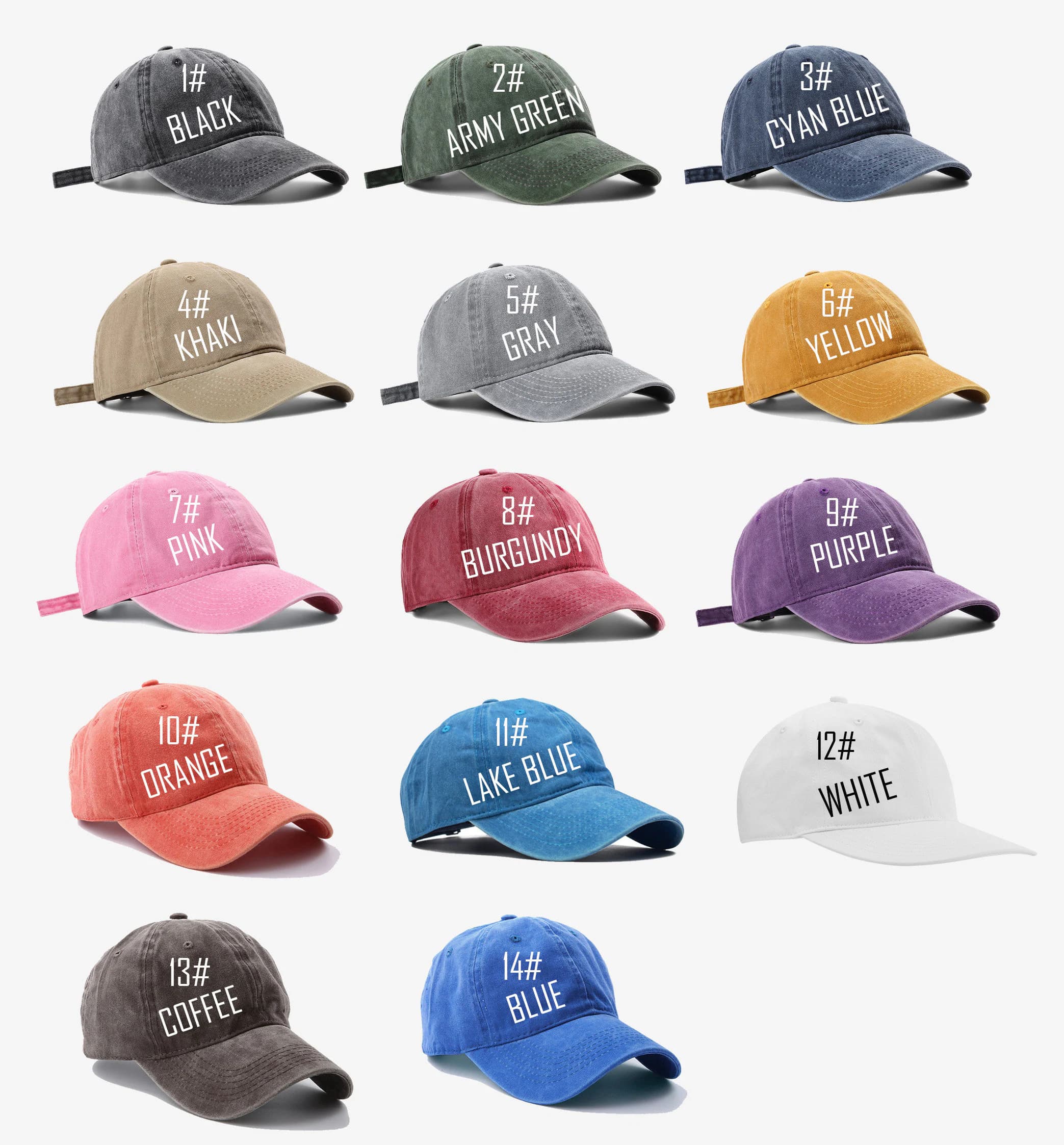 Embroidered Initial Hat, Personalized Cotton Ball Cap - image 3