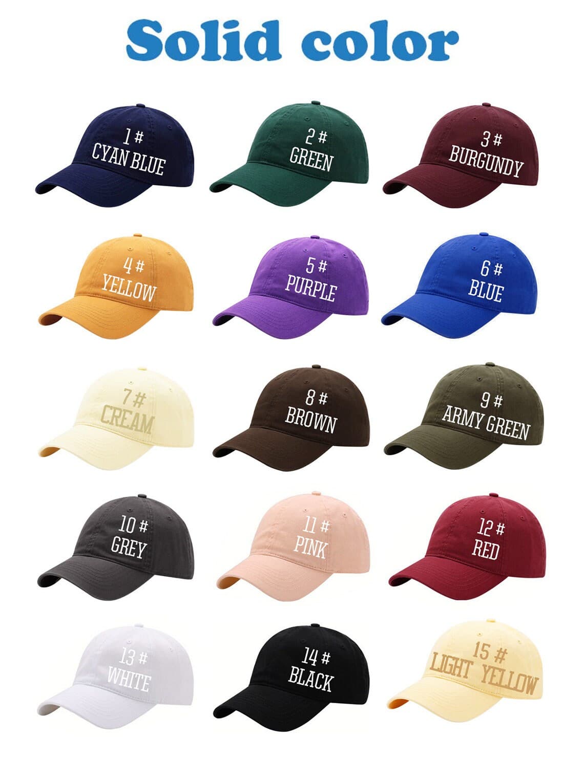 Group Buying Link Custom Embroidered Dad Hat - image 5