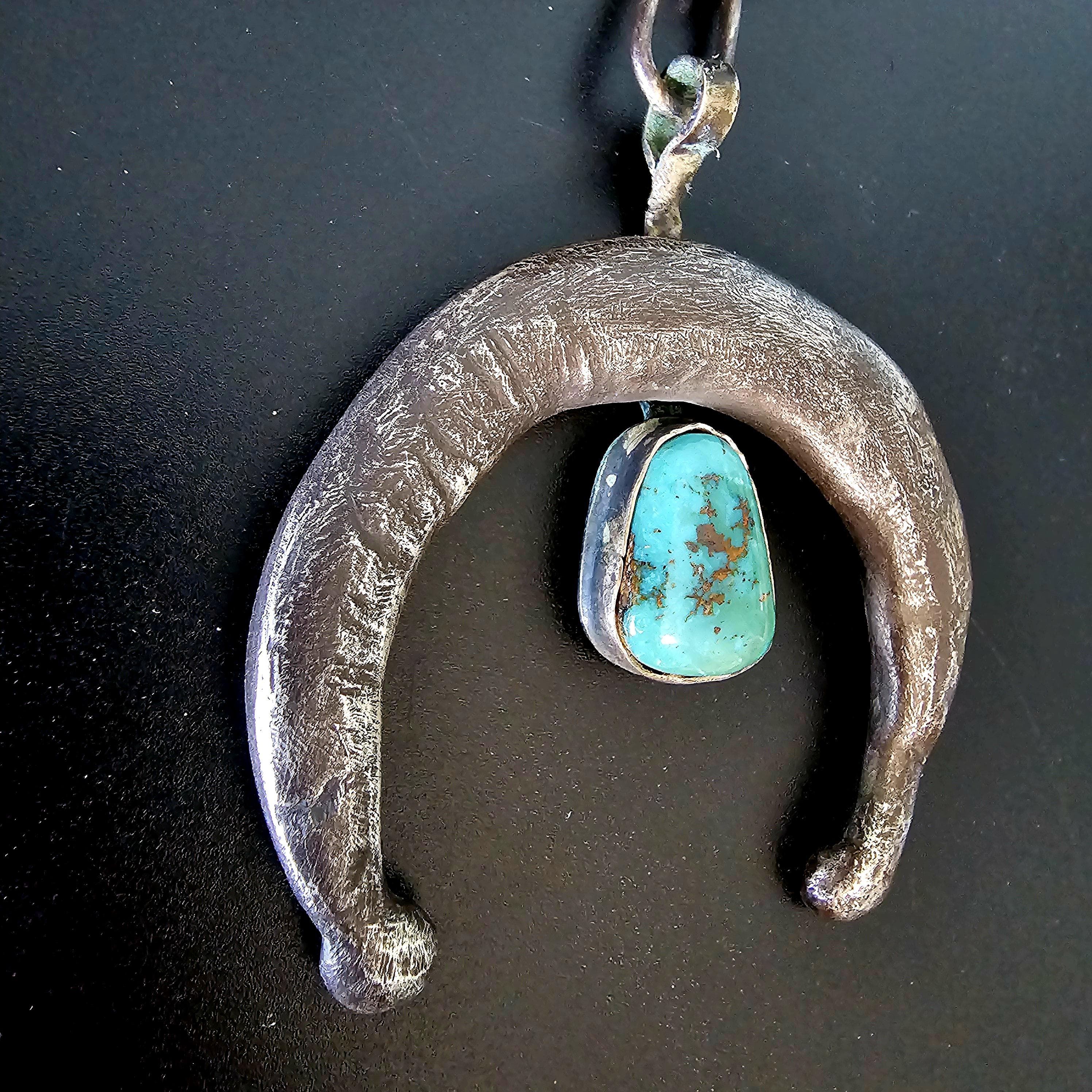 Ingot Cast Silver Naja Vintage Silver Chain Old Pawn JN 738 - image 3