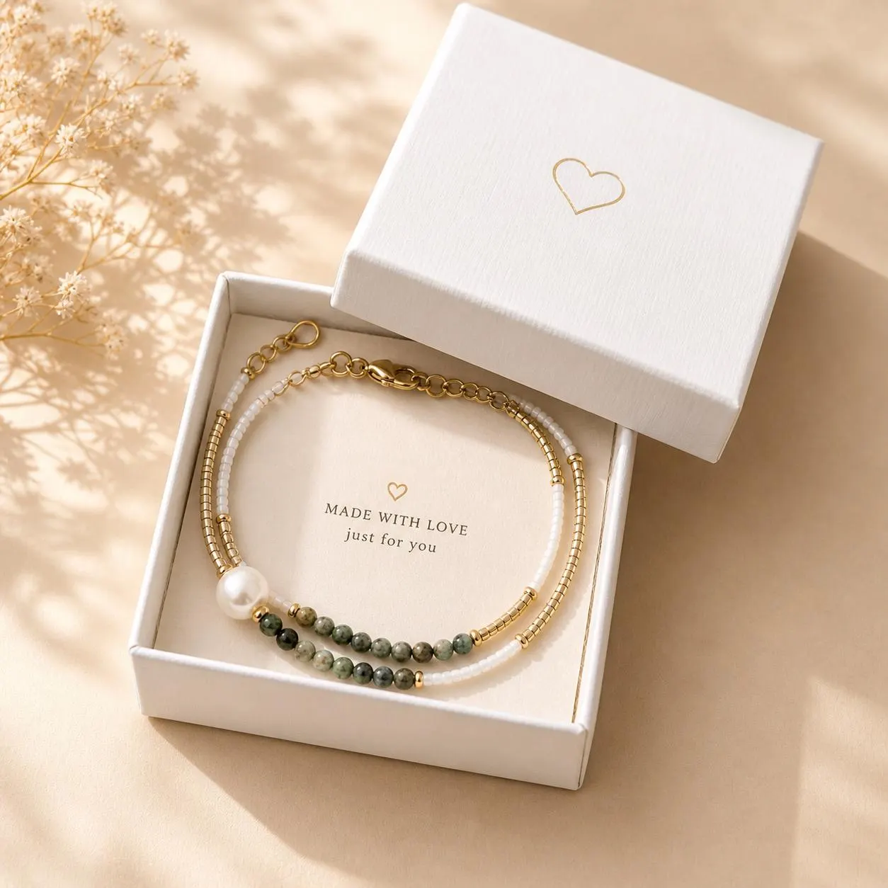 Freshwater Pearl Gemstone Choker Necklace | Earth Tone Beaded Gold Jewelry - image 3
