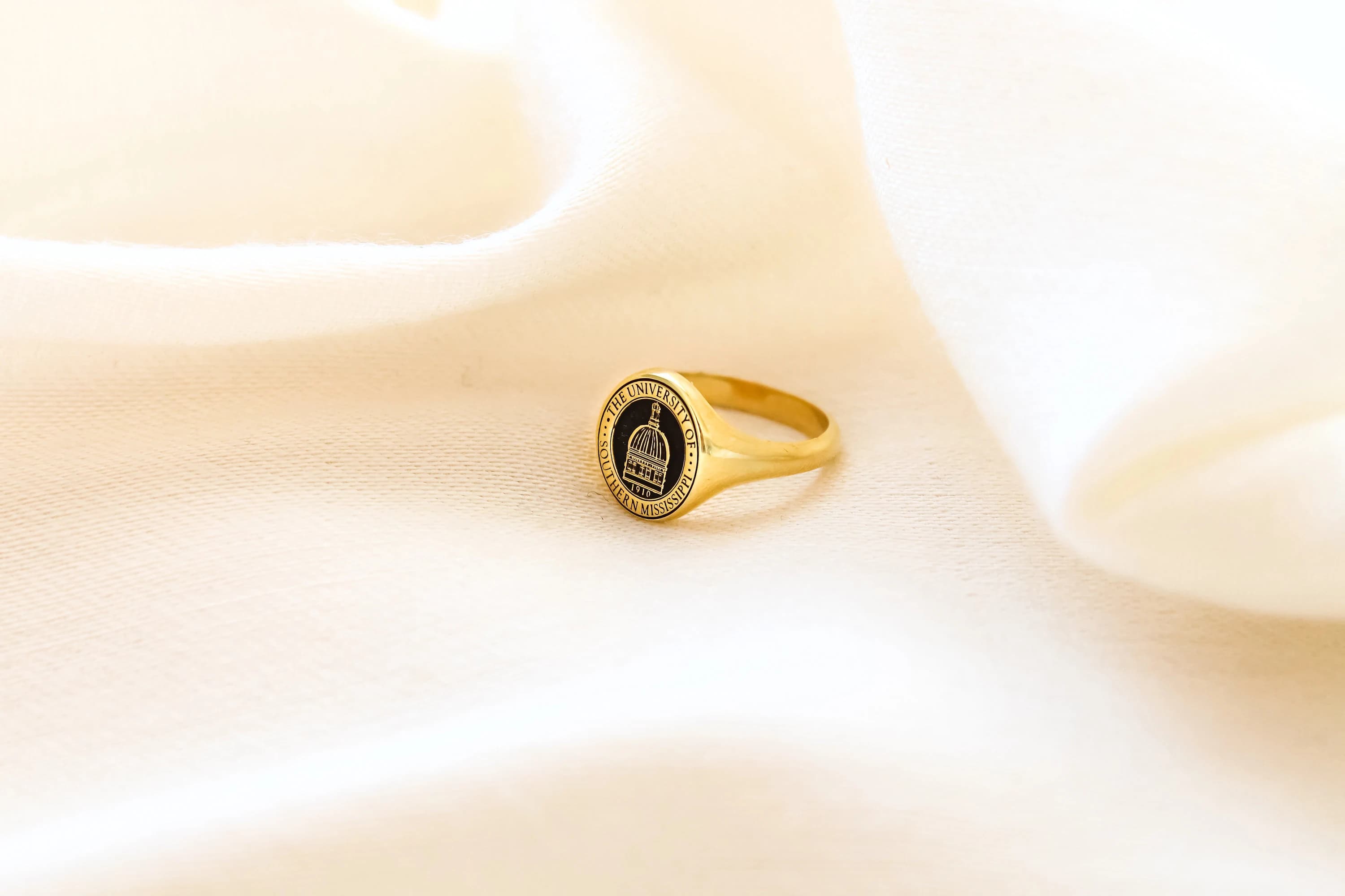 Personalized Signet Ring,College Class Ring,High School Graduation Rings,Custom Jewelry - image 2