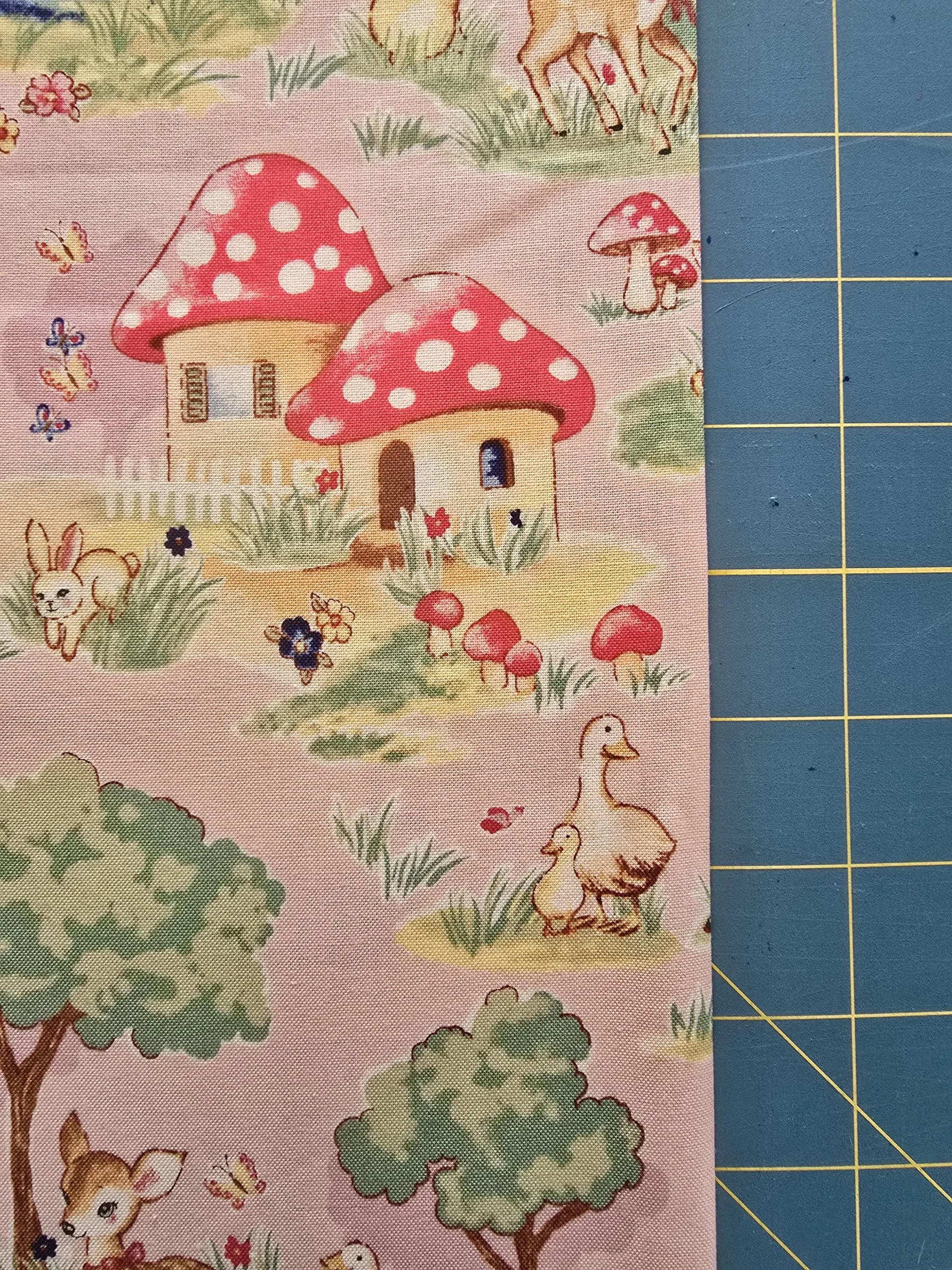 Japanese Fabric - Un/No - Beginning of Story - Peach - image 5