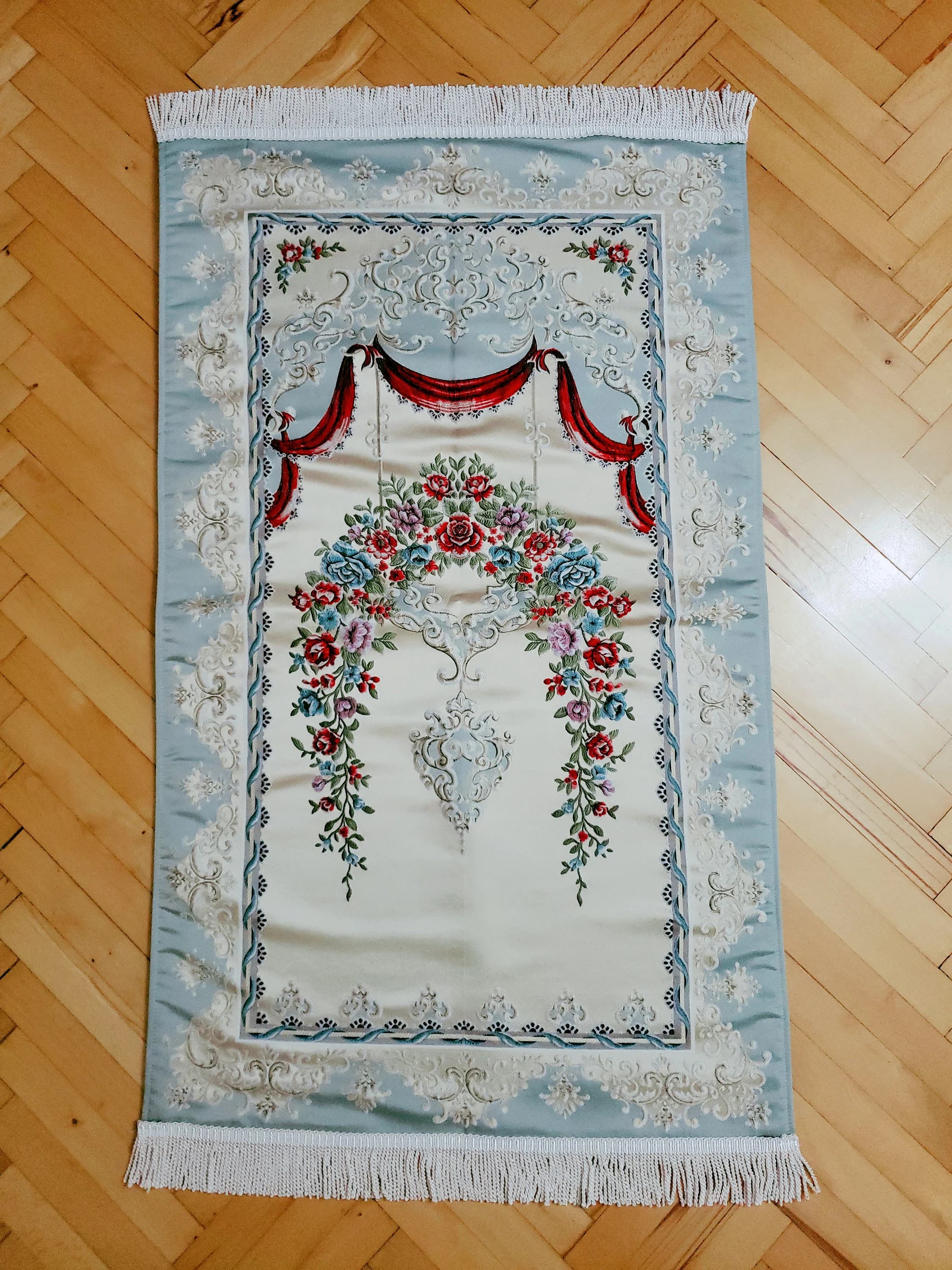 Luxury Prayer Mat, Woven Prayer Rug, Janamaz, Muslim Wedding Gift, Islamic Gift, Janamaz, High Quality, Unique Islamic Gift, Graduation Gift