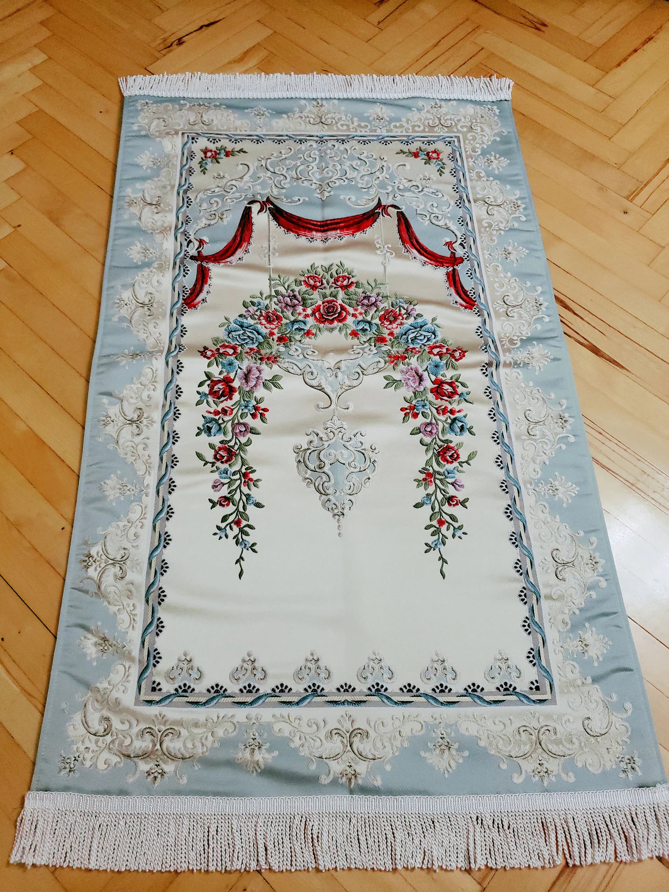 Luxury Prayer Mat, Woven Prayer Rug, Janamaz, Muslim Wedding Gift, Islamic Gift, Janamaz, High Quality, Unique Islamic Gift, Graduation Gift - image 5