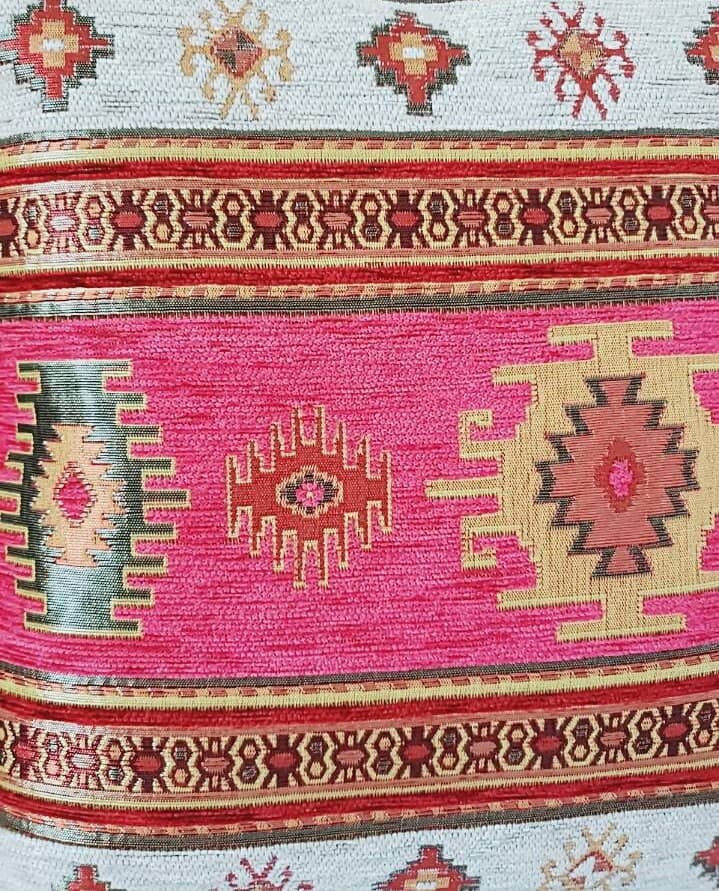 Boho Pink Pillow, Boho Decor, Kilim Pillows, Cushion Cover, Southwestern Pillow, Bohemian Pillow, Kilim Cushion, Kelim Kissen, Gift For Her - image 4
