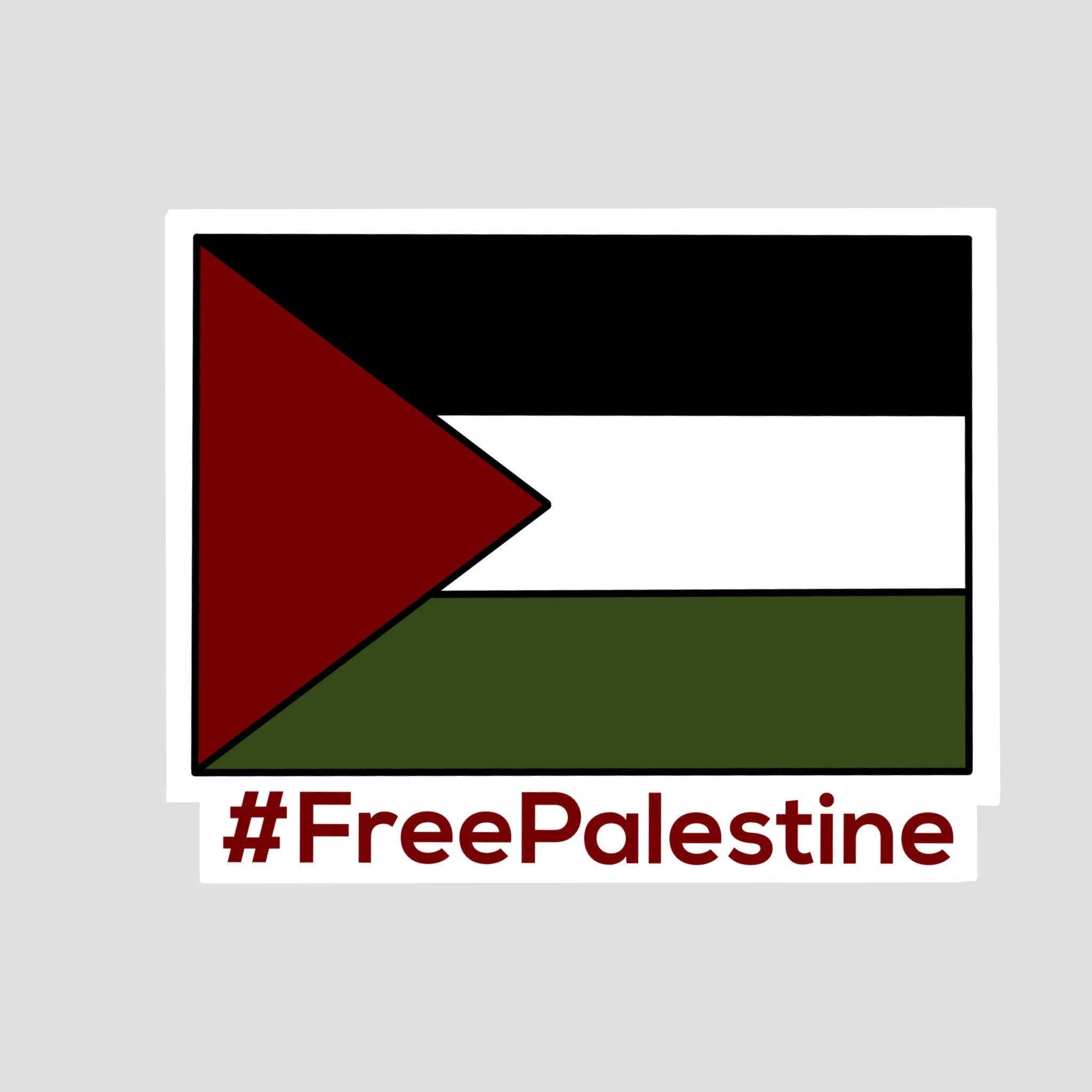 Free Palestine Stickers: Charity Decals for Laptop, Water Bottle - image 5