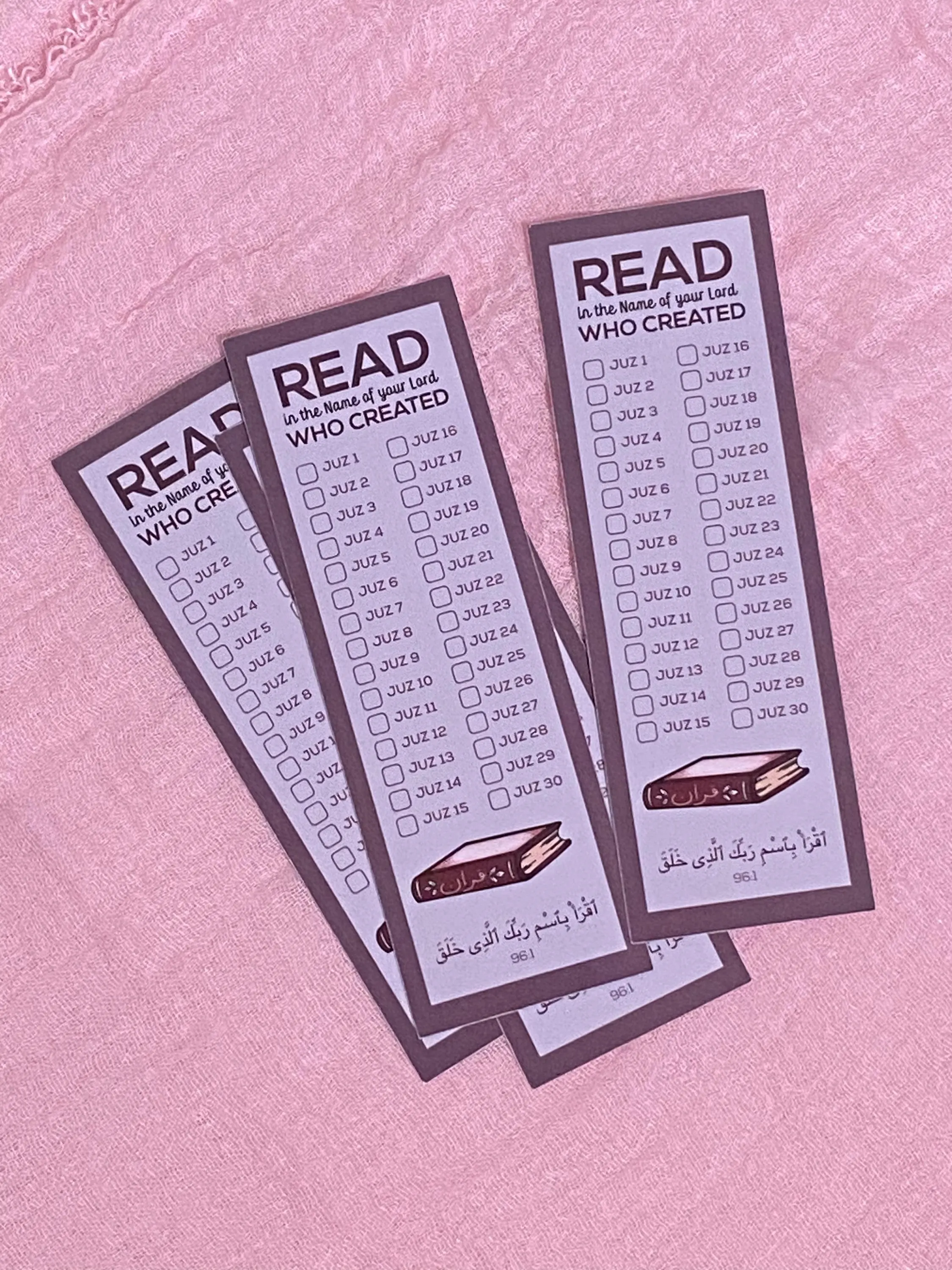 Quran Tracker Bookmark - Read - Surah Alaq - Iqra - Islamic - Ramadan - image 5