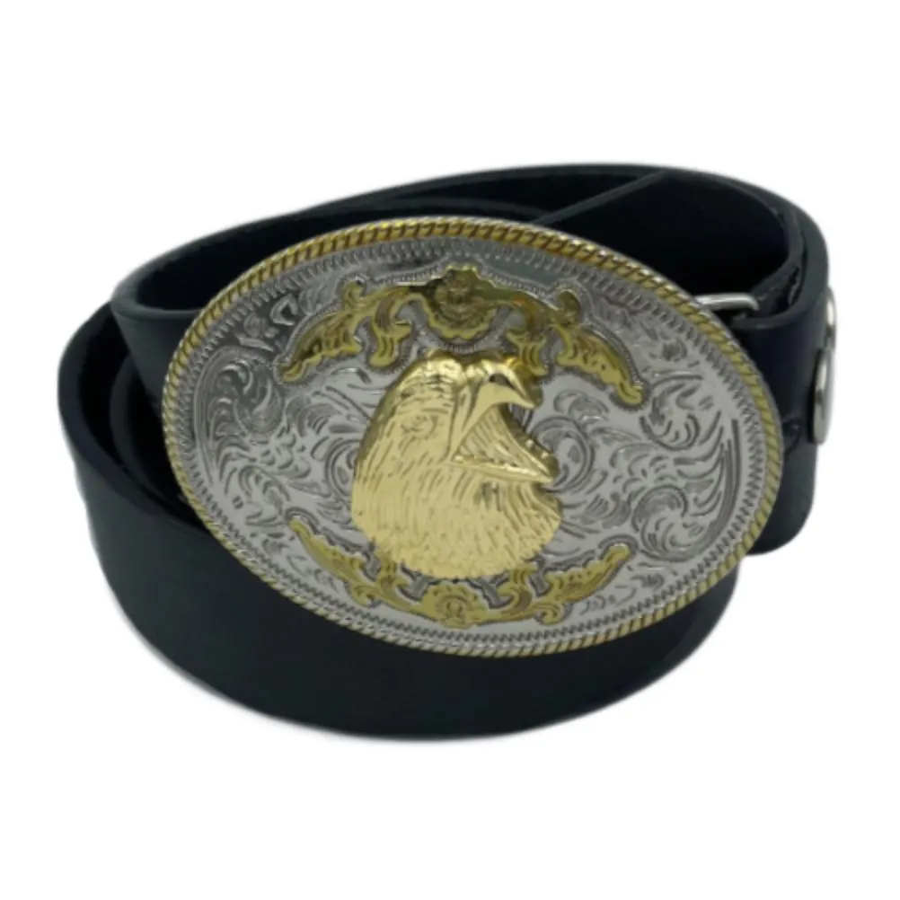Belt Buckle Eagle American Bald Eagles Western Buckles - image 3