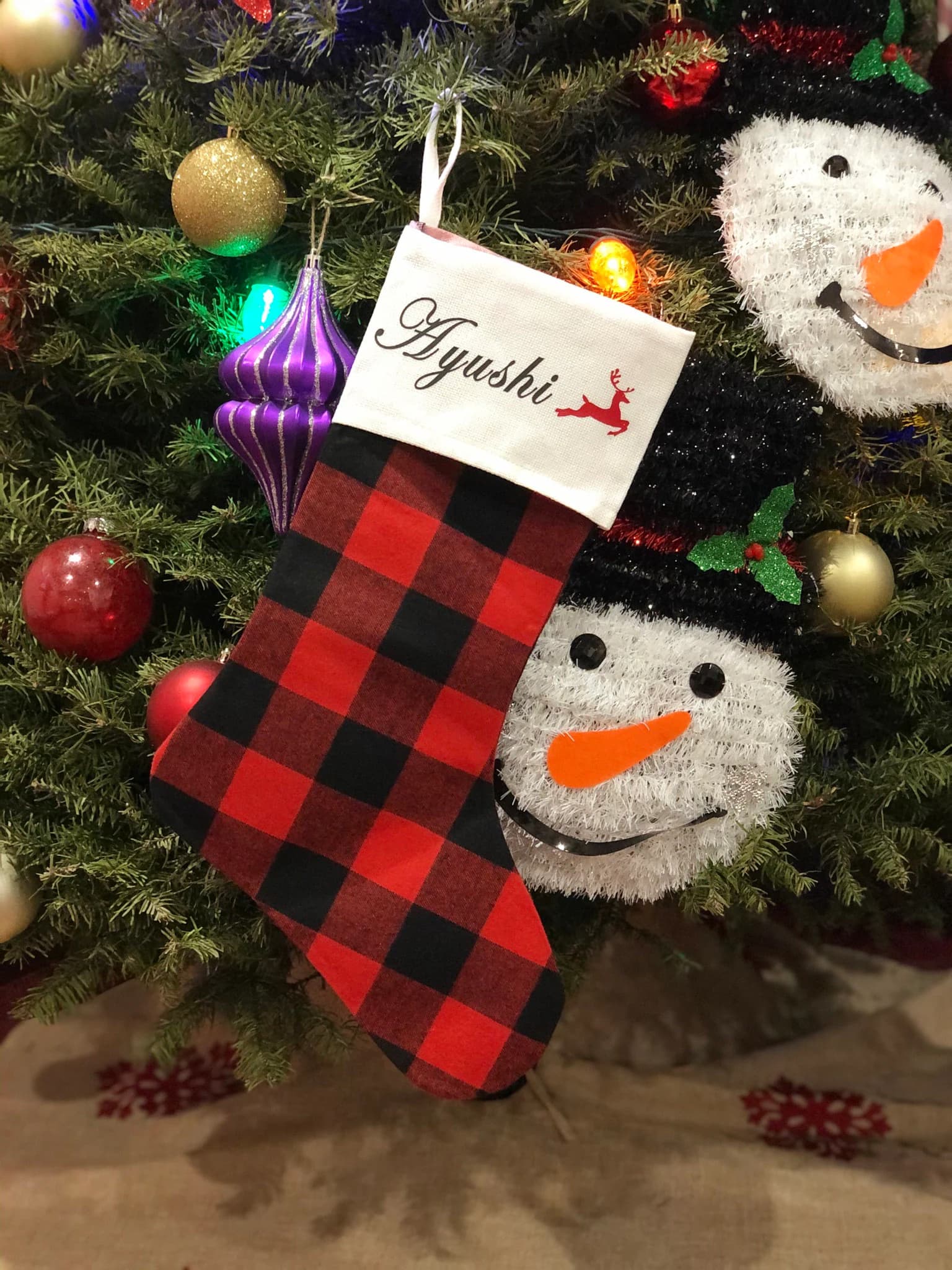 Personalized Christmas stocking, personalized Christmas ornaments, Christmas ornament, Christmas gift, ornaments, Christmas decorations - image 4