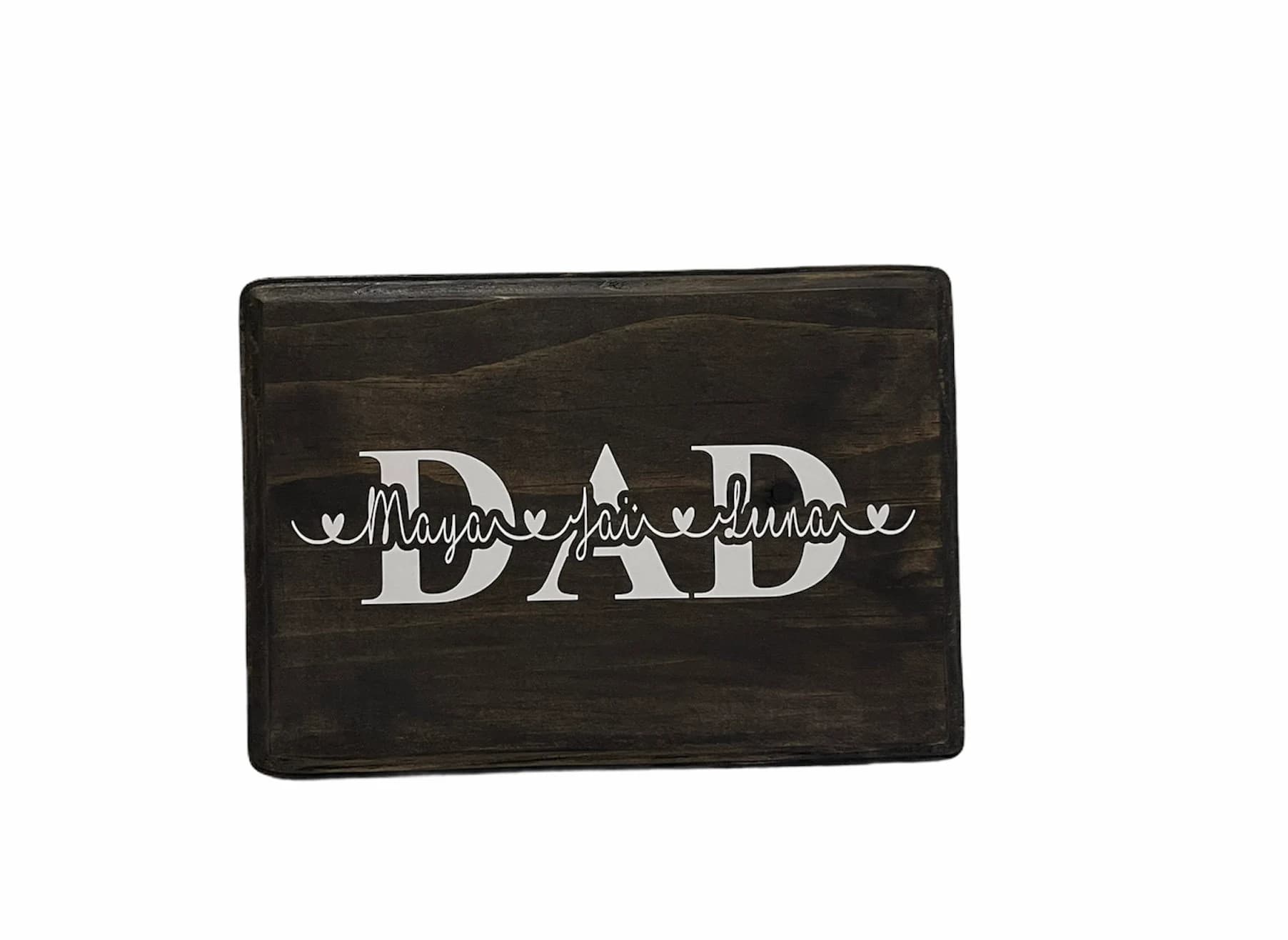 Rustic fathers day Gift I Dad Sign I Gift for Dad I Sign for Dad I Gift for Father I Dad Gift Idea I Sign With Name I Gift for Padre - image 2