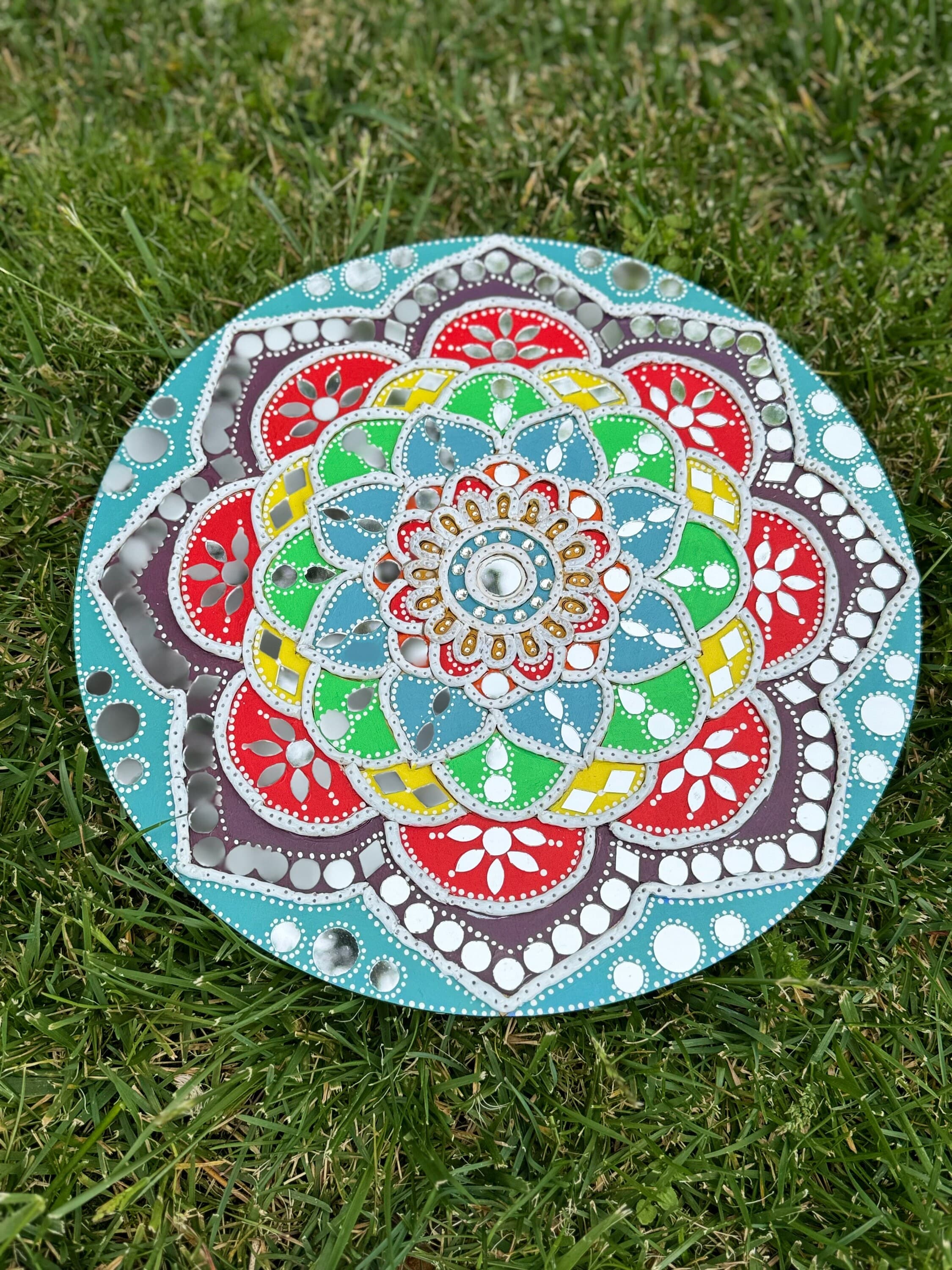 lippan art wall decor, lippan art mirror, lippan wall art, decorative mirror, unique wall art, unique wall decor, Indian wedding decor - image 4