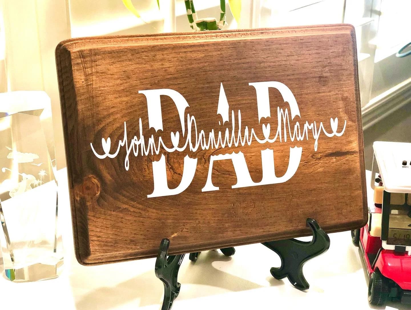 Rustic fathers day Gift I Dad Sign I Gift for Dad I Sign for Dad I Gift for Father I Dad Gift Idea I Sign With Name I Gift for Padre