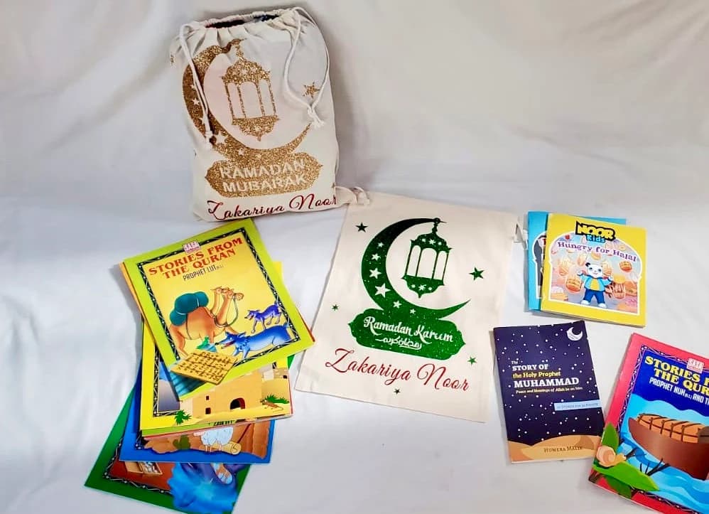 Ramadan Mubarak bags, Ramadan Kareem favor bags, Eid gifts for kids, Ramadan Eid Mubarak, Ramadan Gifts, kids Ramadan gift, Islamic Gifts - image 3