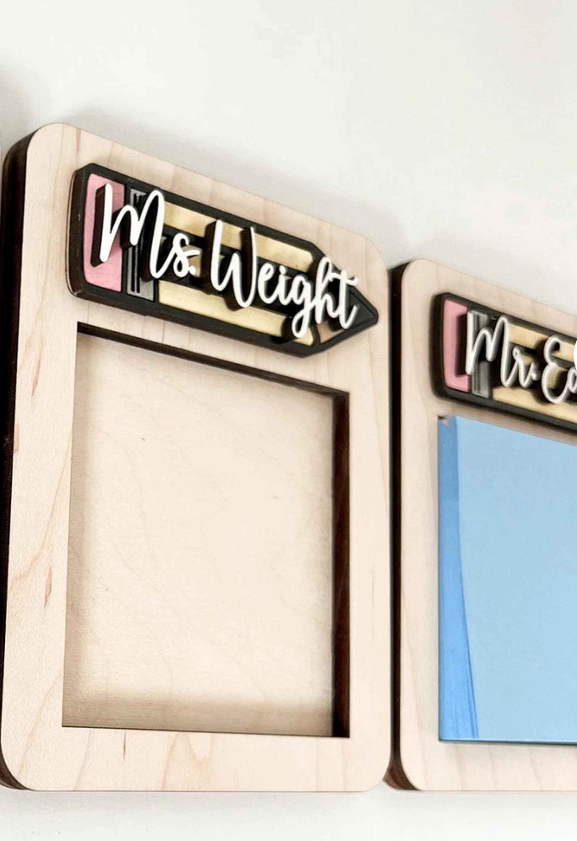 Customizable World's Greatest Teacher Definition Sticky Note Holder | Teacher Gift - image 4