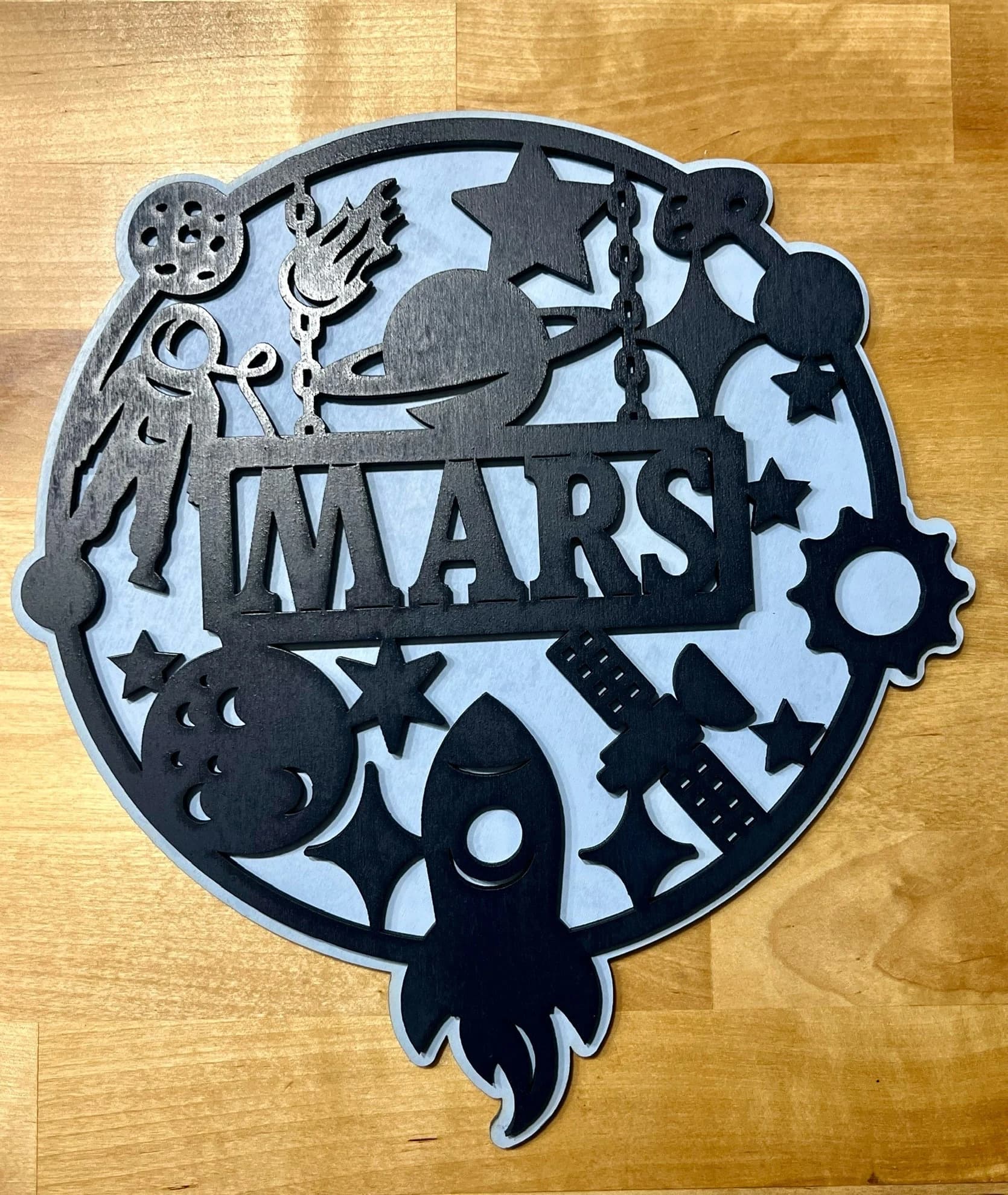 Custom Name Wooden Door Sign - Personalized Kids Room Decor - image 3