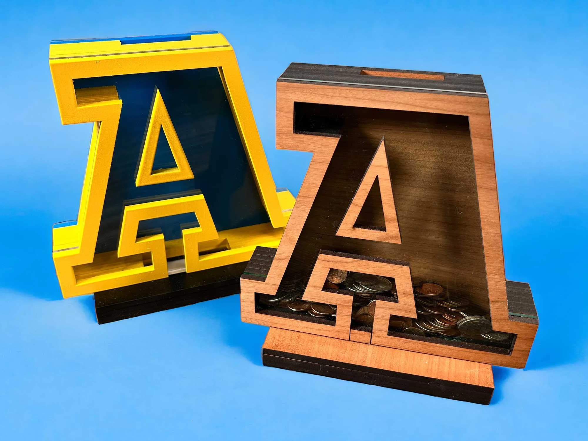 Wooden Letter Banks - image 4
