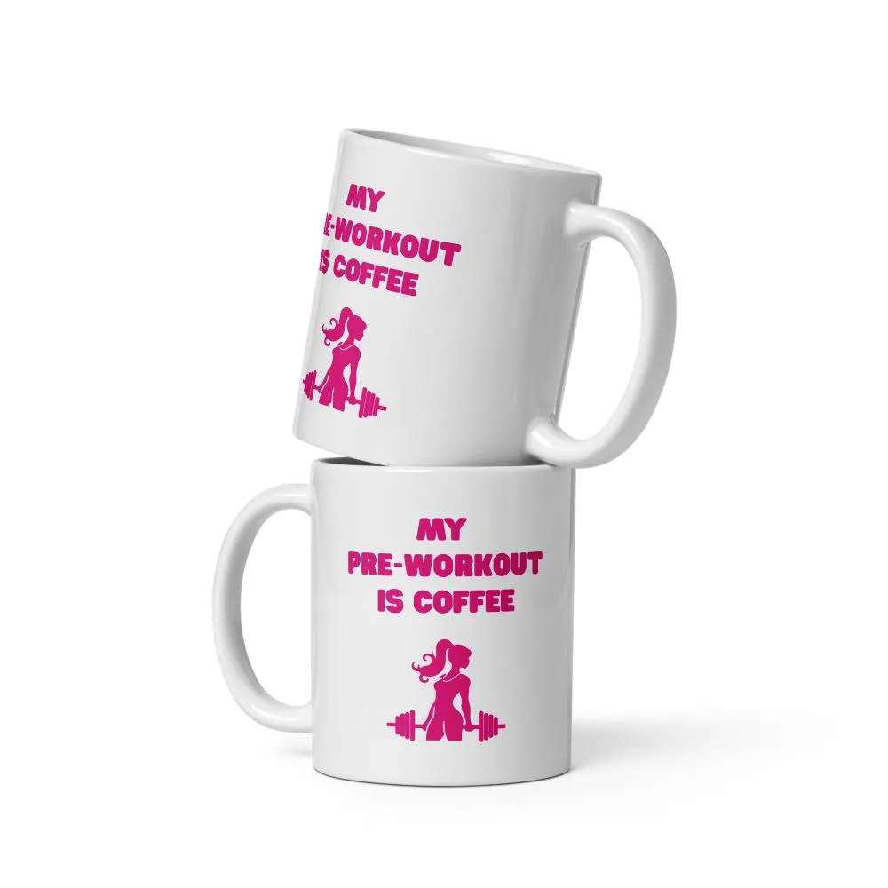 My Pre-Workout Is Coffee Mug | Ceramic Coffee Cup, 11oz 15oz - image 4