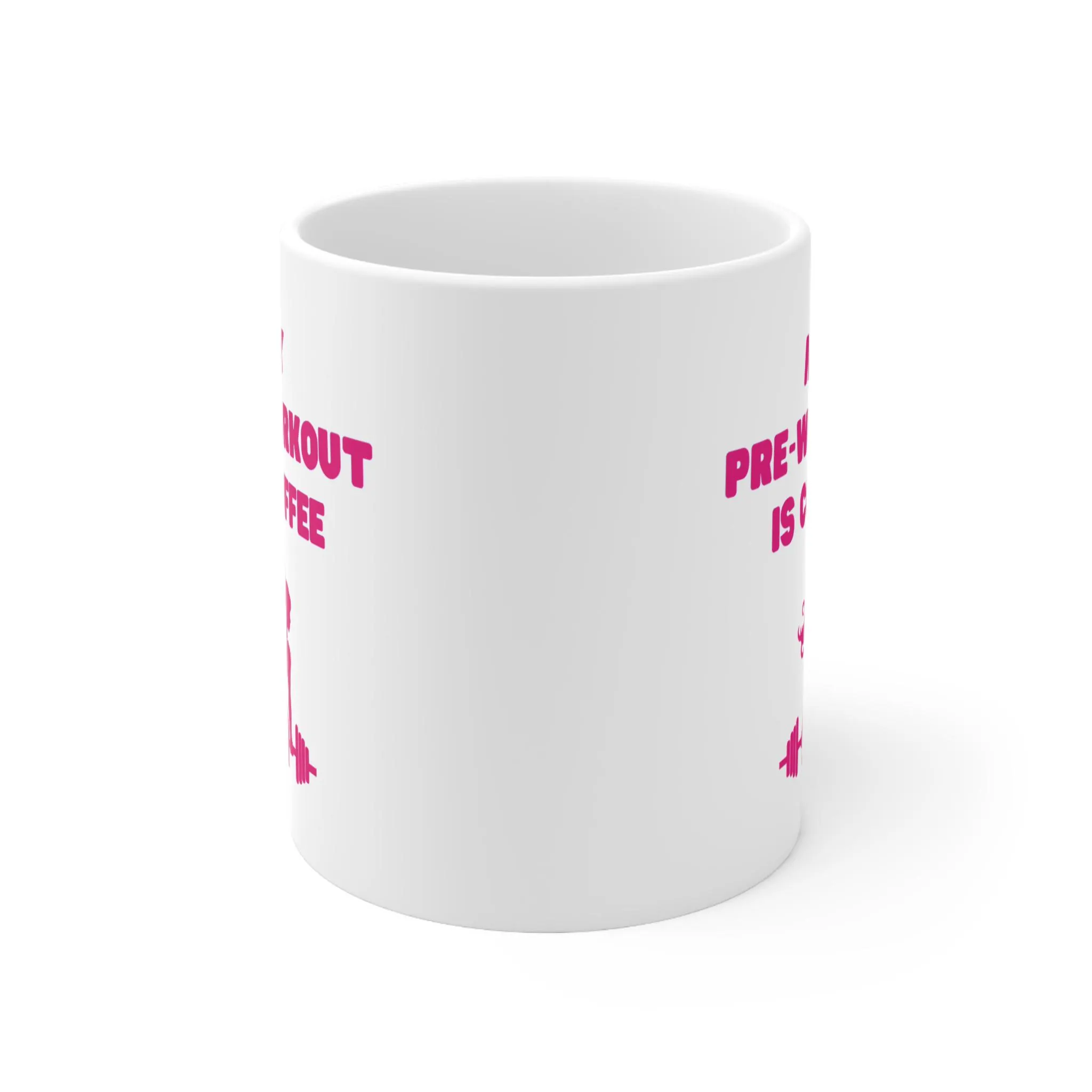 My Pre-Workout Is Coffee Mug | Ceramic Coffee Cup, 11oz 15oz - image 2