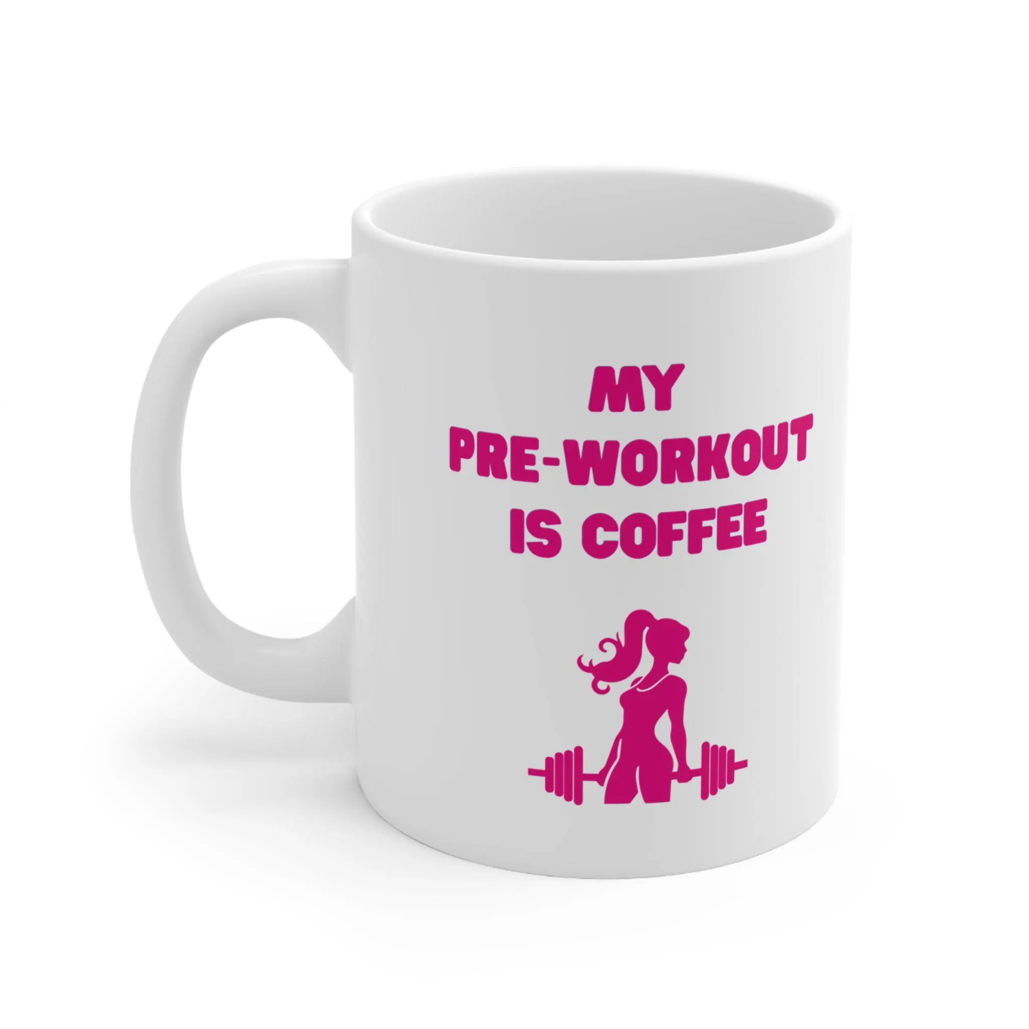 My Pre-Workout Is Coffee Mug | Ceramic Coffee Cup, 11oz 15oz - image 3