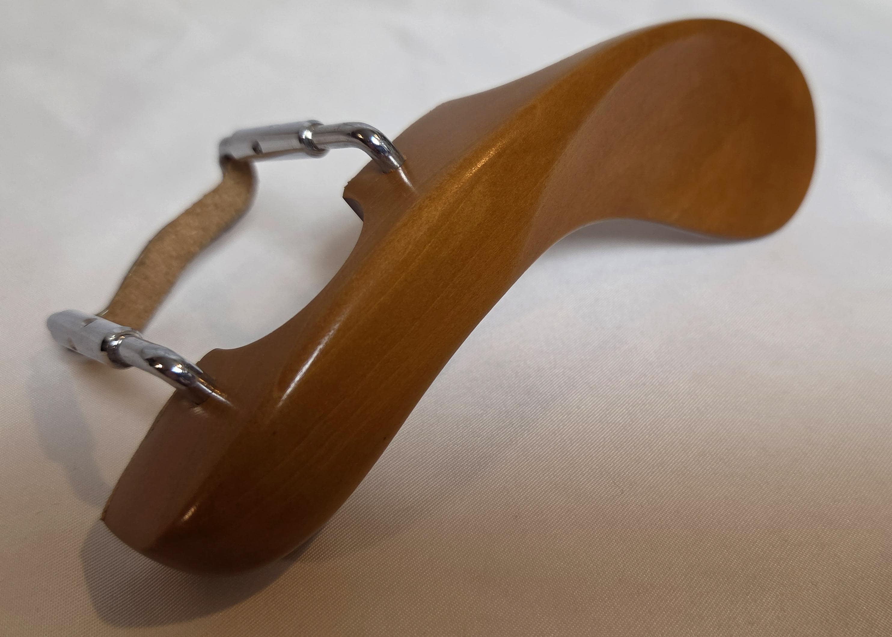 Handmade Holstein Violin or Viola Chinrest in Ceylonese Ebony, Himalayan Boxwood, or Indian Rosewood - image 5