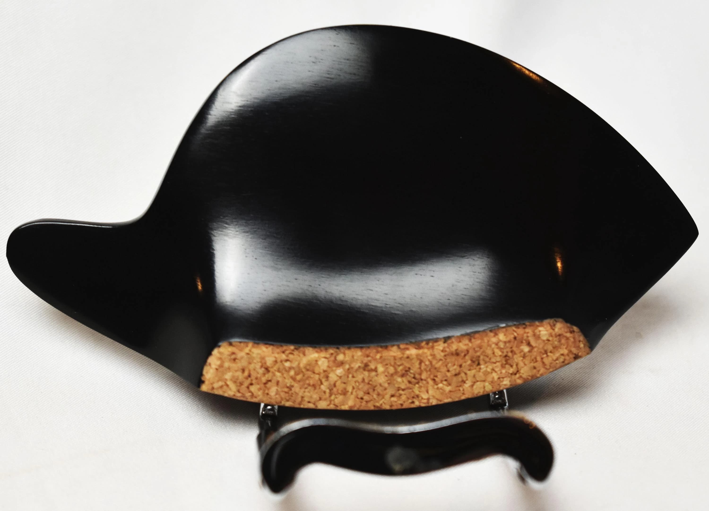 Handmade Morawetz Violin Chinrest in Ceylonese Ebony, Himalayan Boxwood, or Indian Rosewood - image 5