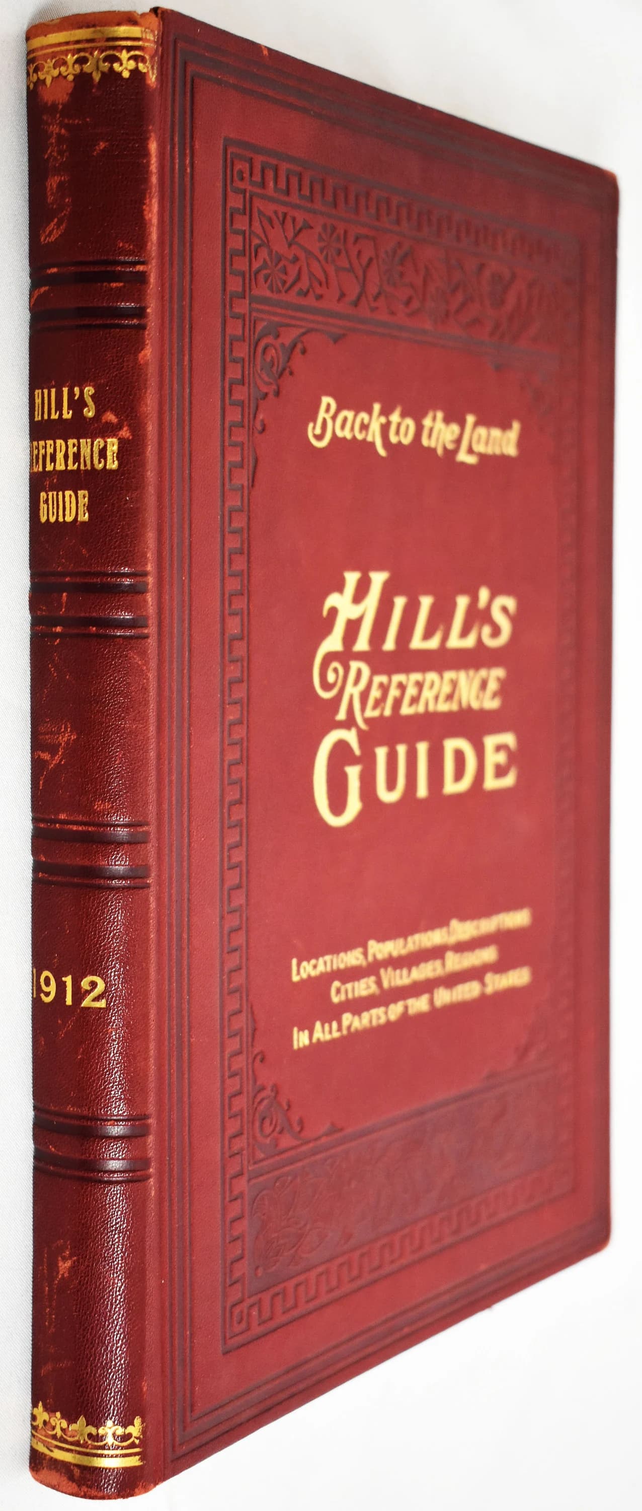 Hill's Reference Guide For Land Seekers, Travelers, Schools, Tourists, Emigrants and General Readers by Thomas E. Hill, 1912 - image 3