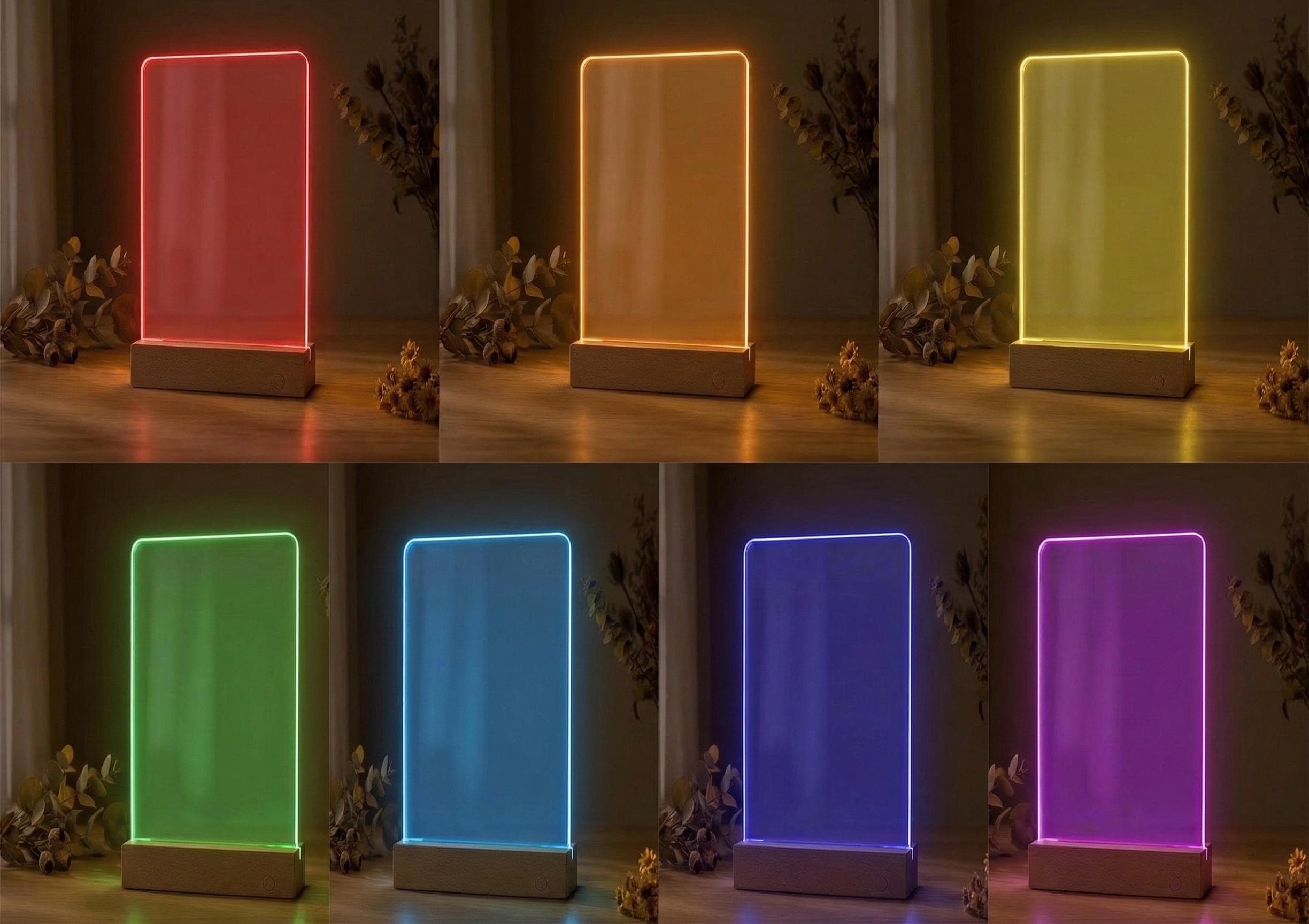 Personalised Islamic wedding Acrylic LED Night Light, Nikkah Murabak, Custom Muslim Arabic Calligraphy Gift, Made in Australia - image 4