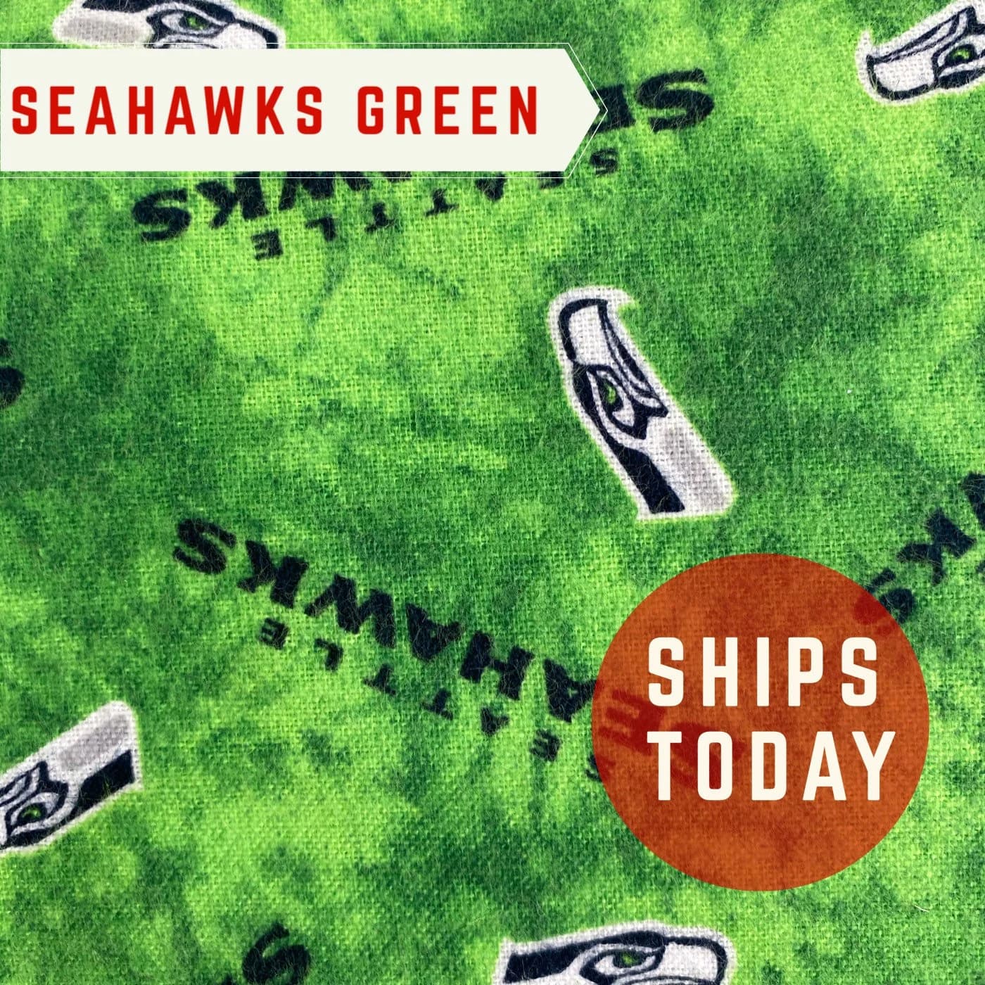 Seahawks sports Fabric Face Mask for men women kids washable double layer cotton, protective cloth mask fun print elastic pleated tie back - image 4