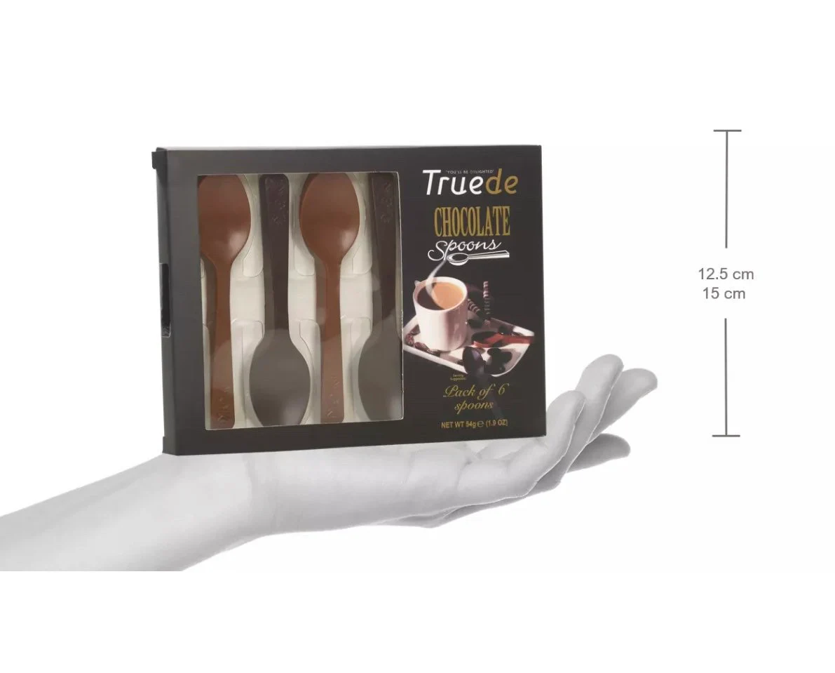 Chocolate Spoons: Milk & Dark Chocolate, Easter Gift, Stocking Filler - image 4